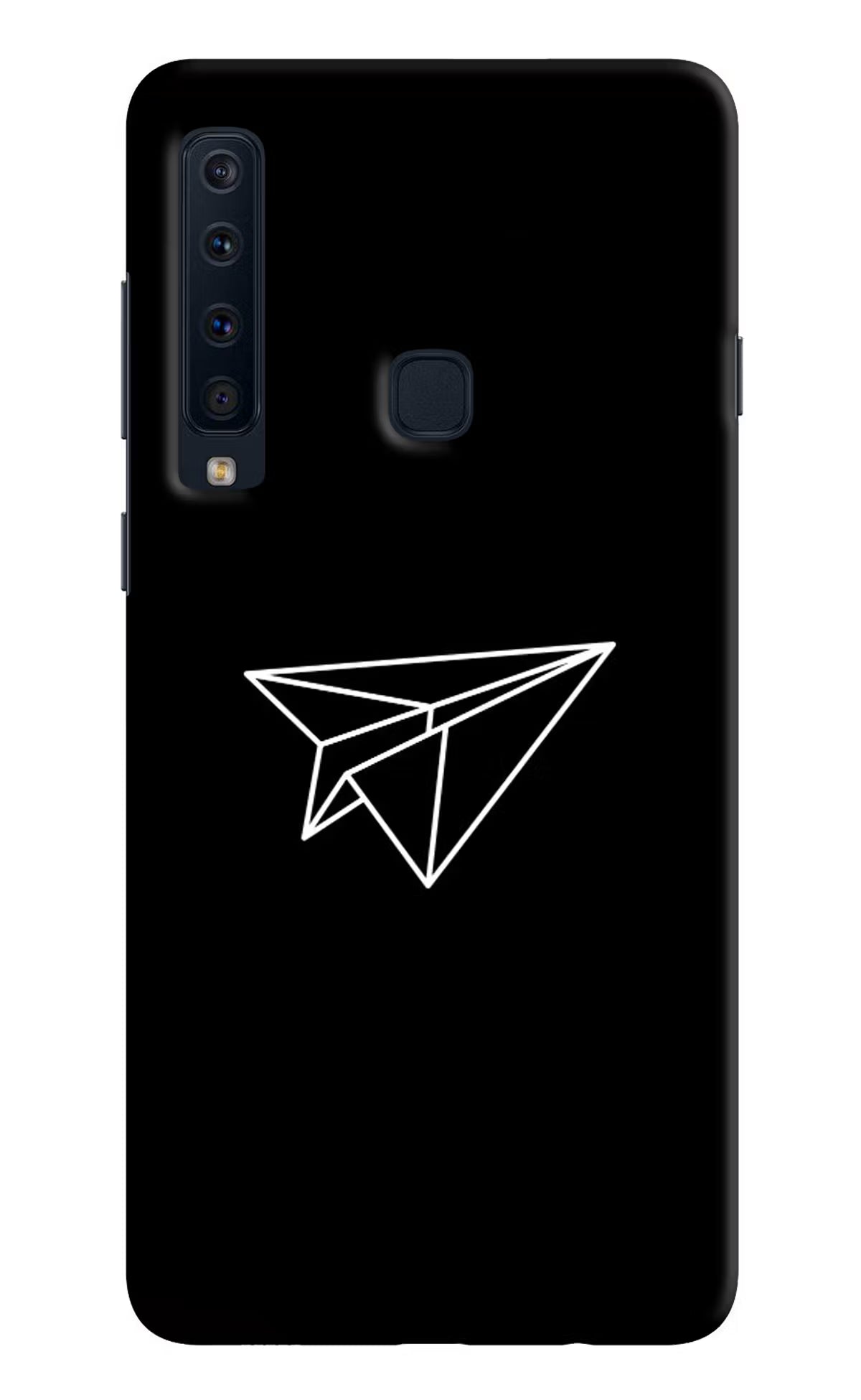 Paper Plane White Samsung A9 Back Cover - Paper Plane White Samsung A9 Hard Case Back Cover by Casekaro Paper Plane White Samsung A9 Hard Case Back Cover by Casekaro