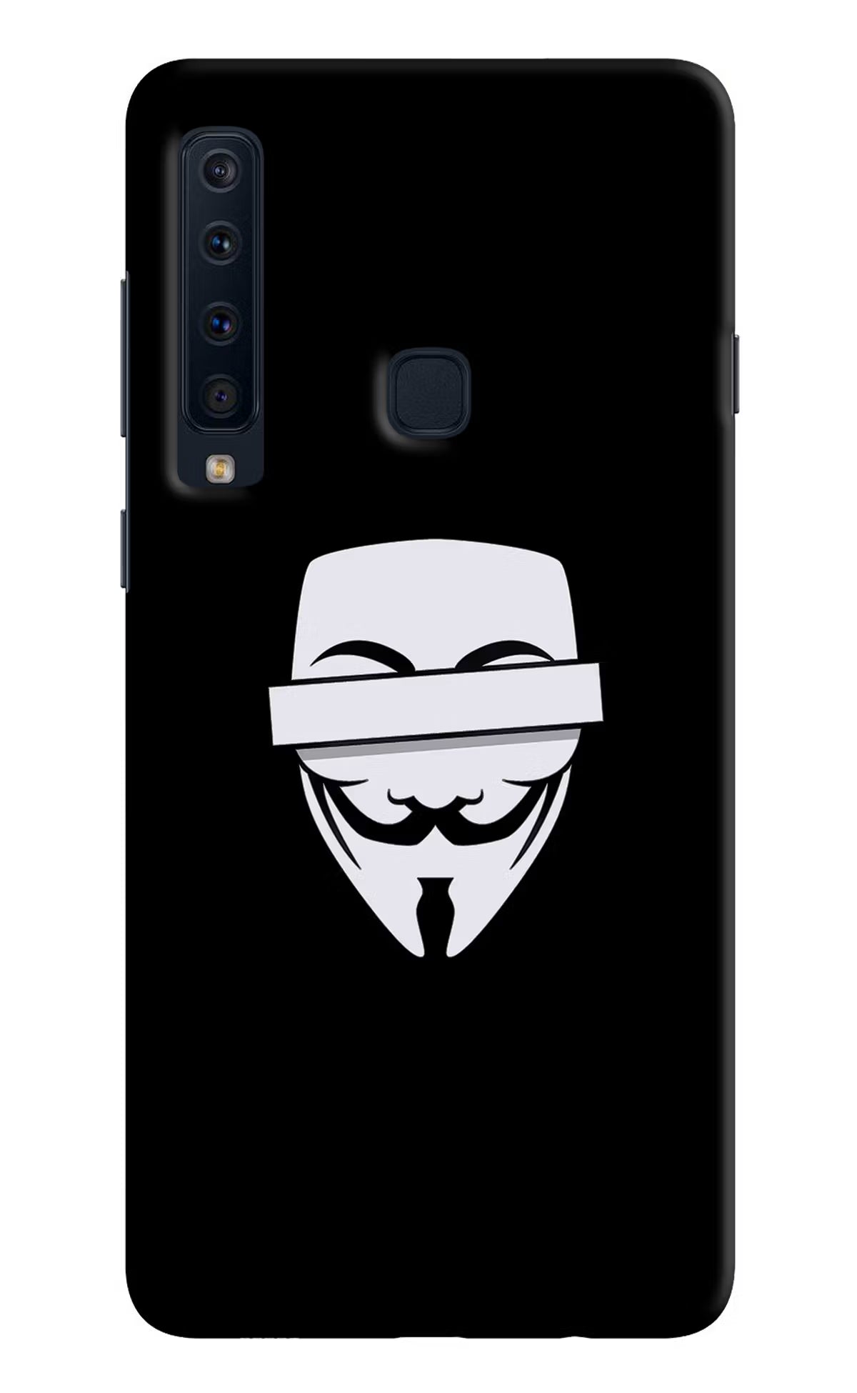 Anonymous Face Samsung A9 Back Cover - Anonymous Face Samsung A9 Hard Case Back Cover by Casekaro Anonymous Face Samsung A9 Hard Case Back Cover by Casekaro