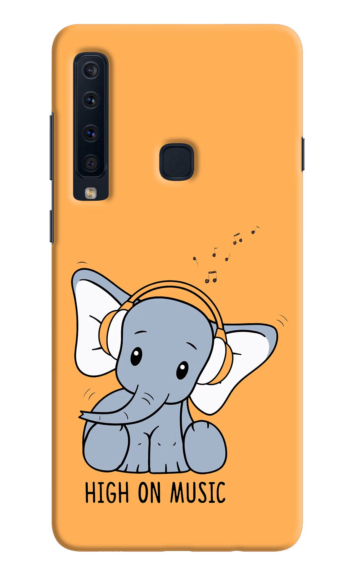 High On Music Samsung A9 Back Cover - High On Music Samsung A9 Hard Case Back Cover by Casekaro High On Music Samsung A9 Hard Case Back Cover by Casekaro