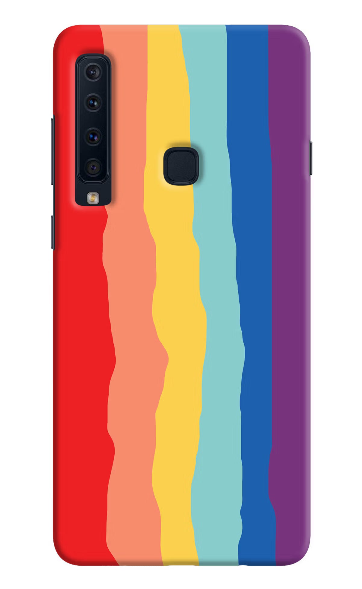 Rainbow Samsung A9 Back Cover - Rainbow Samsung A9 Hard Case Back Cover by Casekaro Rainbow Samsung A9 Hard Case Back Cover by Casekaro