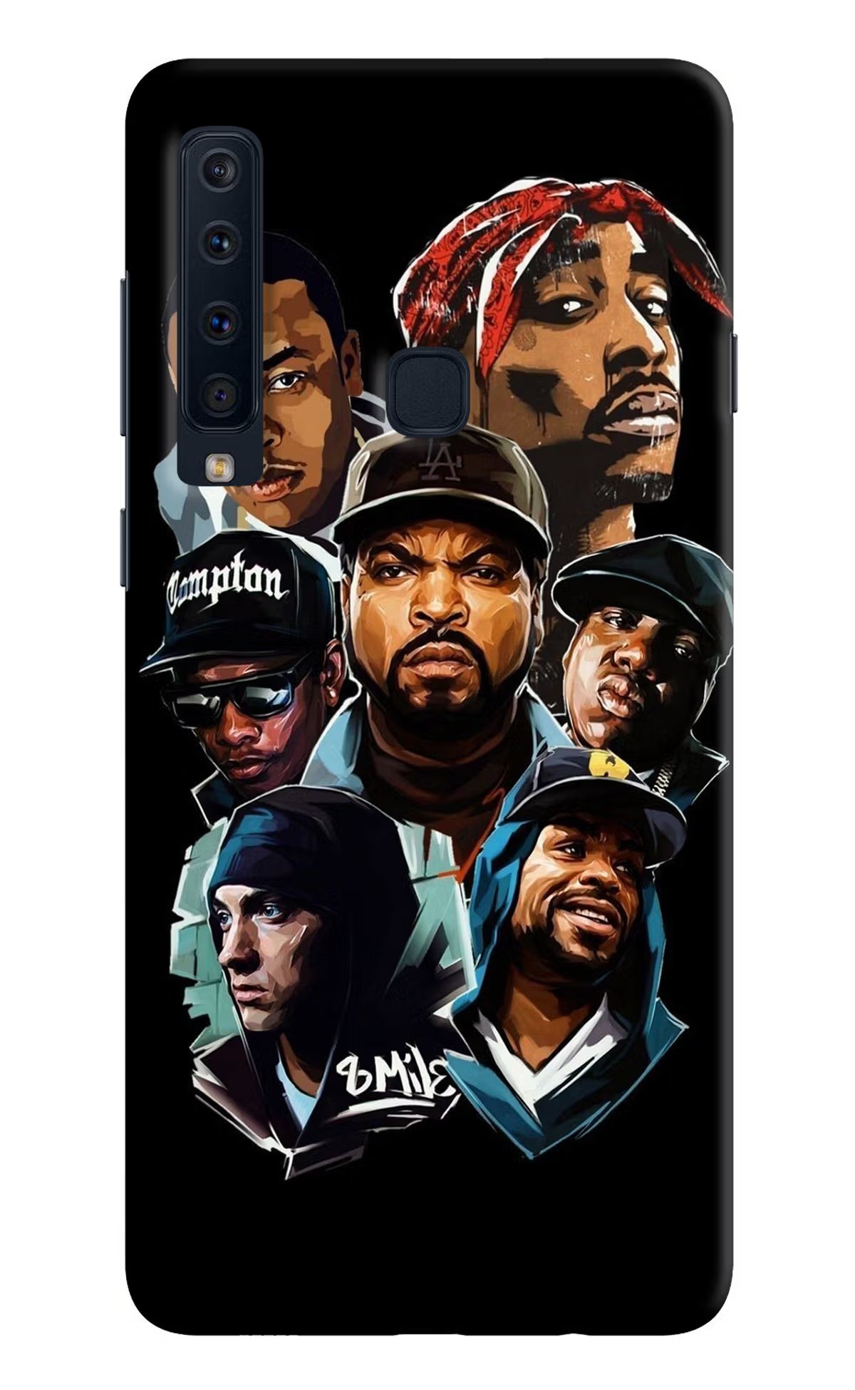 Rappers Samsung A9 Back Cover - Rappers Samsung A9 Hard Case Back Cover by Casekaro Rappers Samsung A9 Hard Case Back Cover by Casekaro