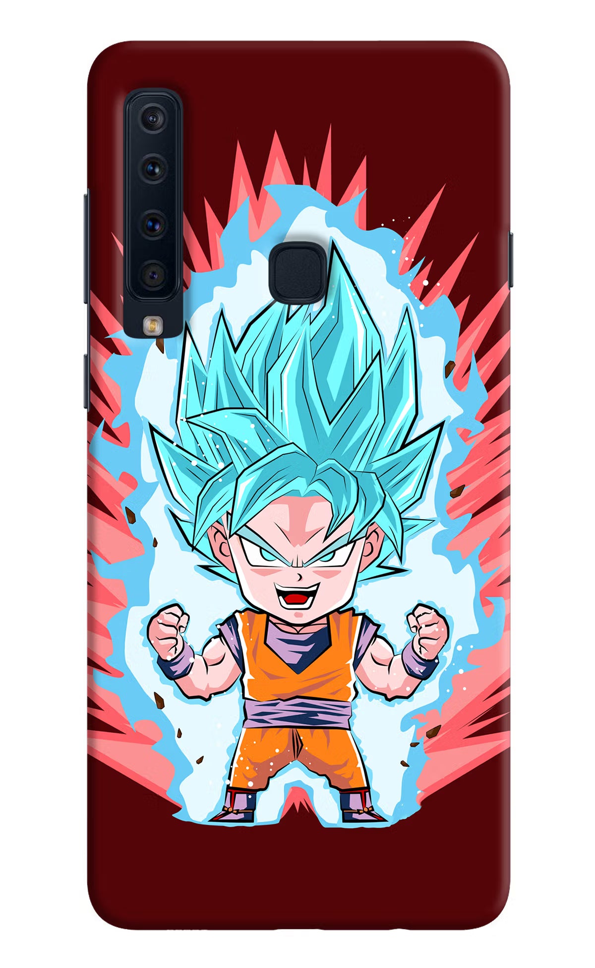 Goku Little Samsung A9 Back Cover - Goku Little Samsung A9 Hard Case Back Cover by Casekaro Goku Little Samsung A9 Hard Case Back Cover by Casekaro