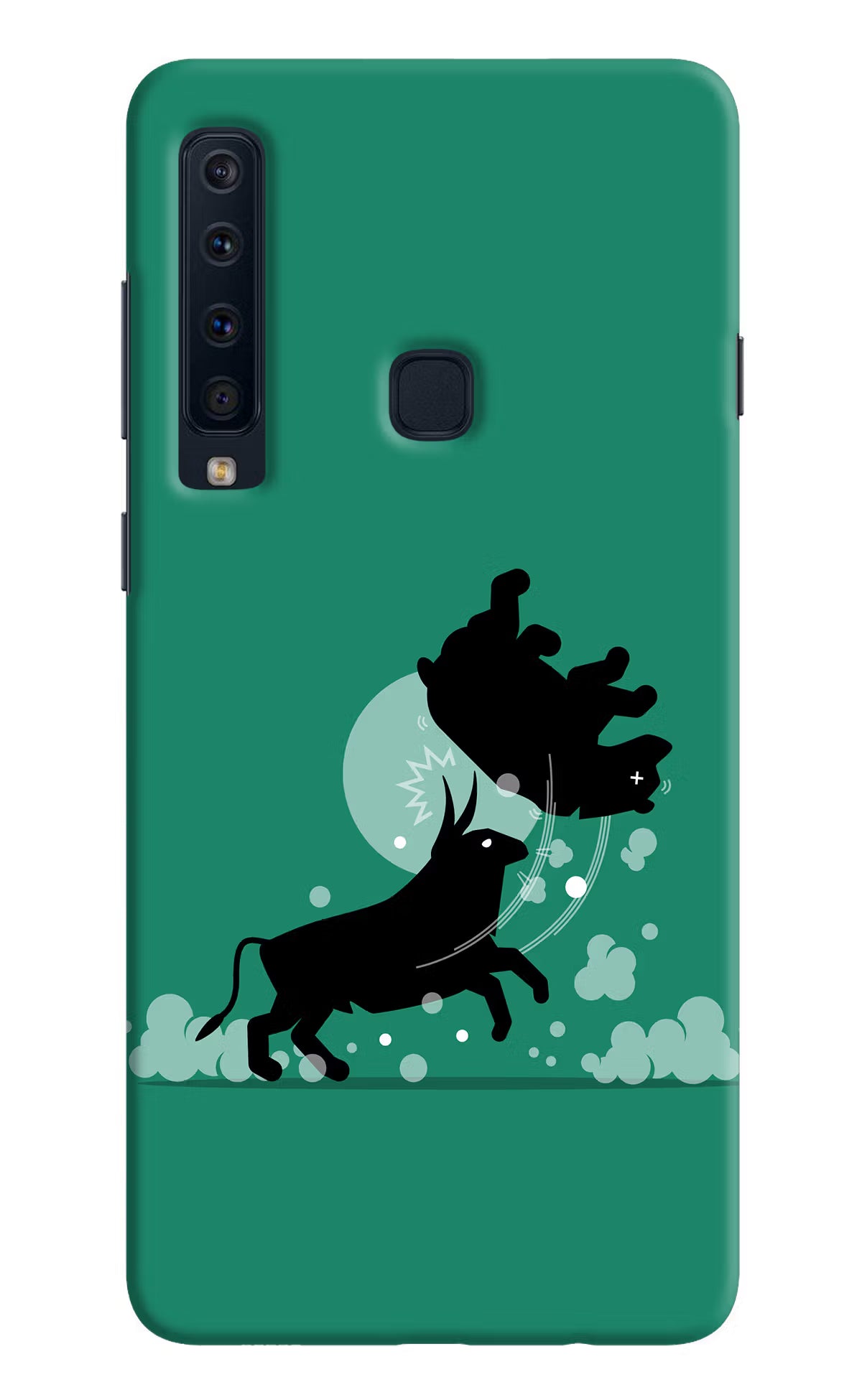 Bull Conqueror Samsung A9 Back Cover - Bull Conqueror Samsung A9 Hard Case Back Cover by Casekaro Bull Conqueror Samsung A9 Hard Case Back Cover by Casekaro