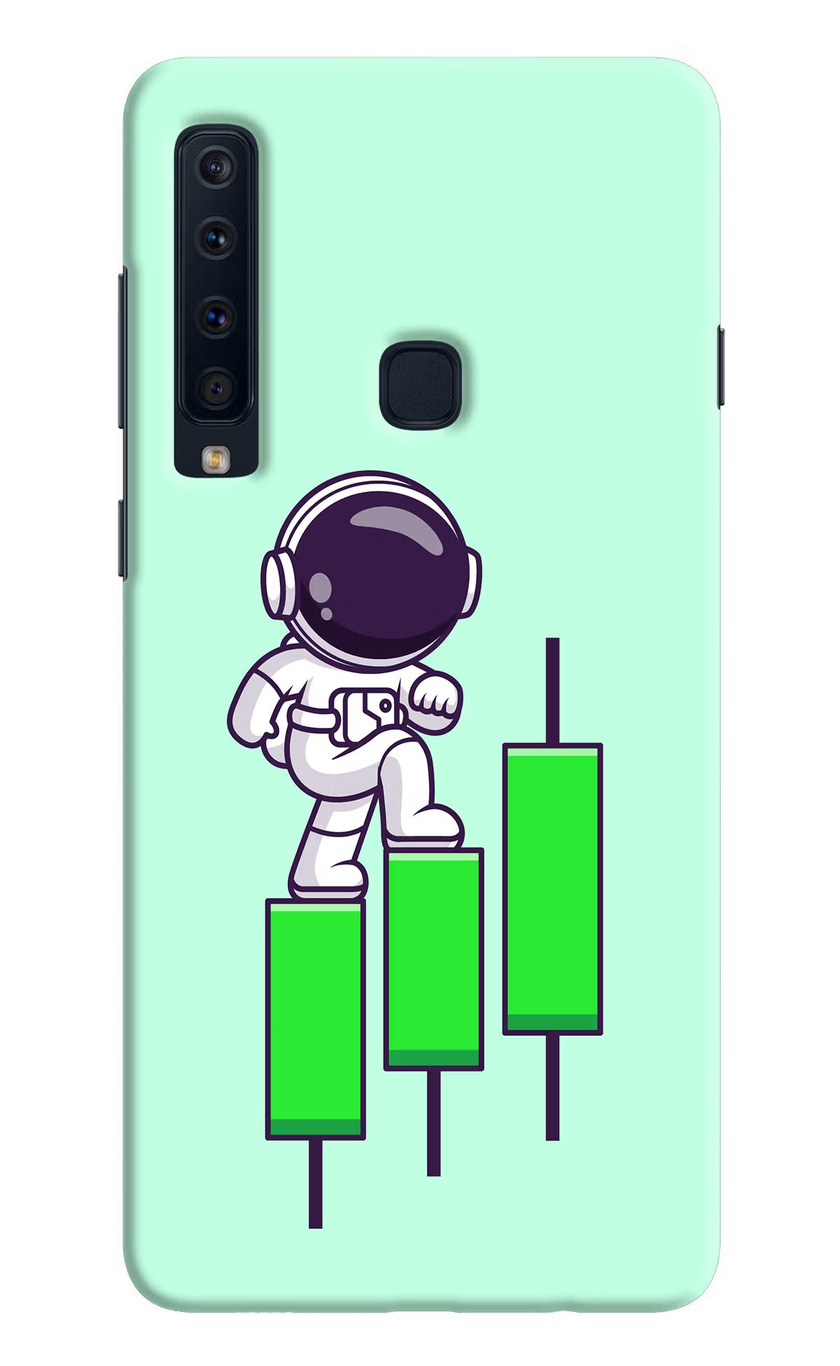 Astronaut Trader Samsung A9 Back Cover - Astronaut Trader Samsung A9 Hard Case Back Cover by Casekaro Astronaut Trader Samsung A9 Hard Case Back Cover by Casekaro
