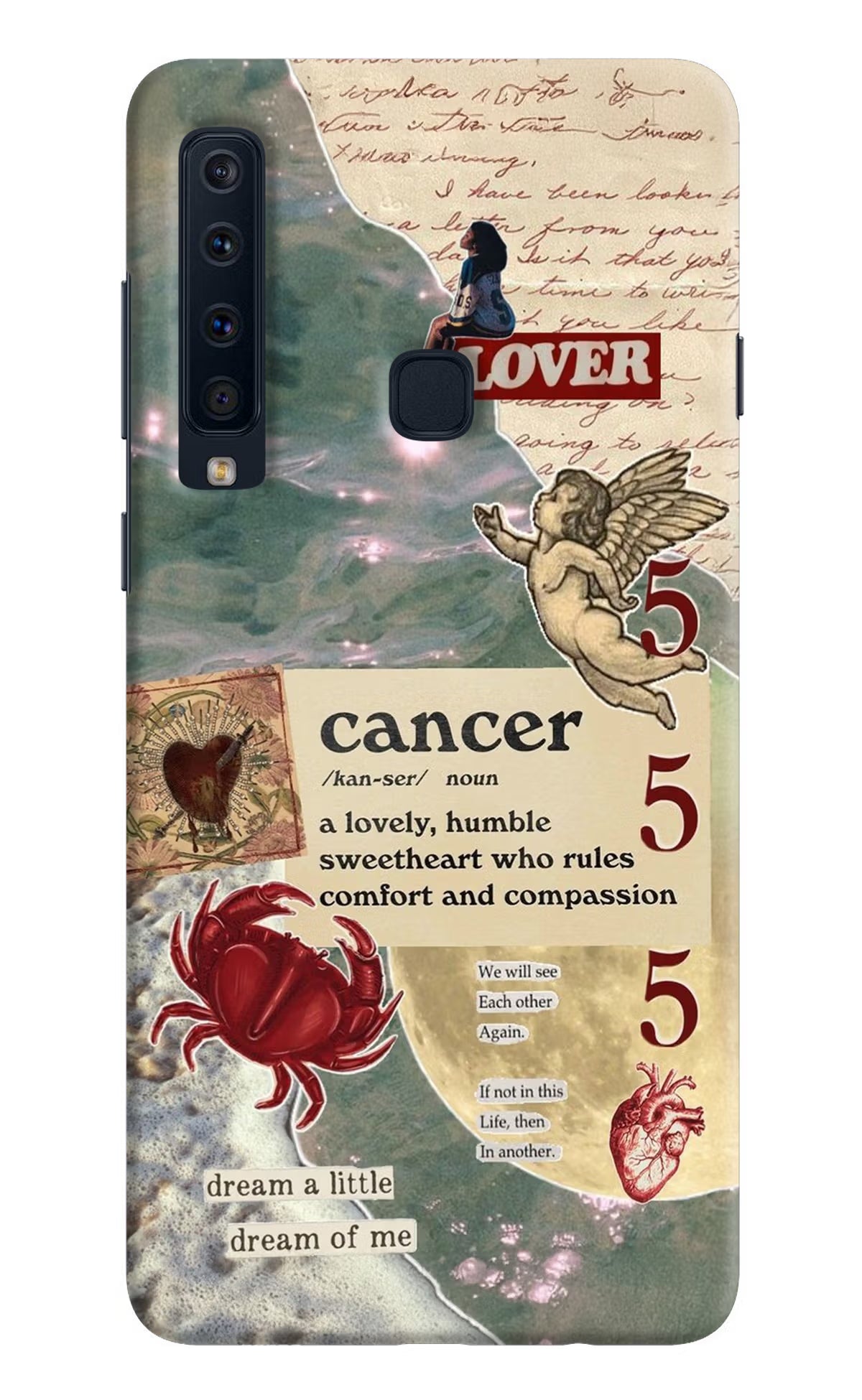 Cancer Zodiac Samsung A9 Back Cover - Cancer Zodiac Samsung A9 Hard Case Back Cover by Casekaro Cancer Zodiac Samsung A9 Hard Case Back Cover by Casekaro