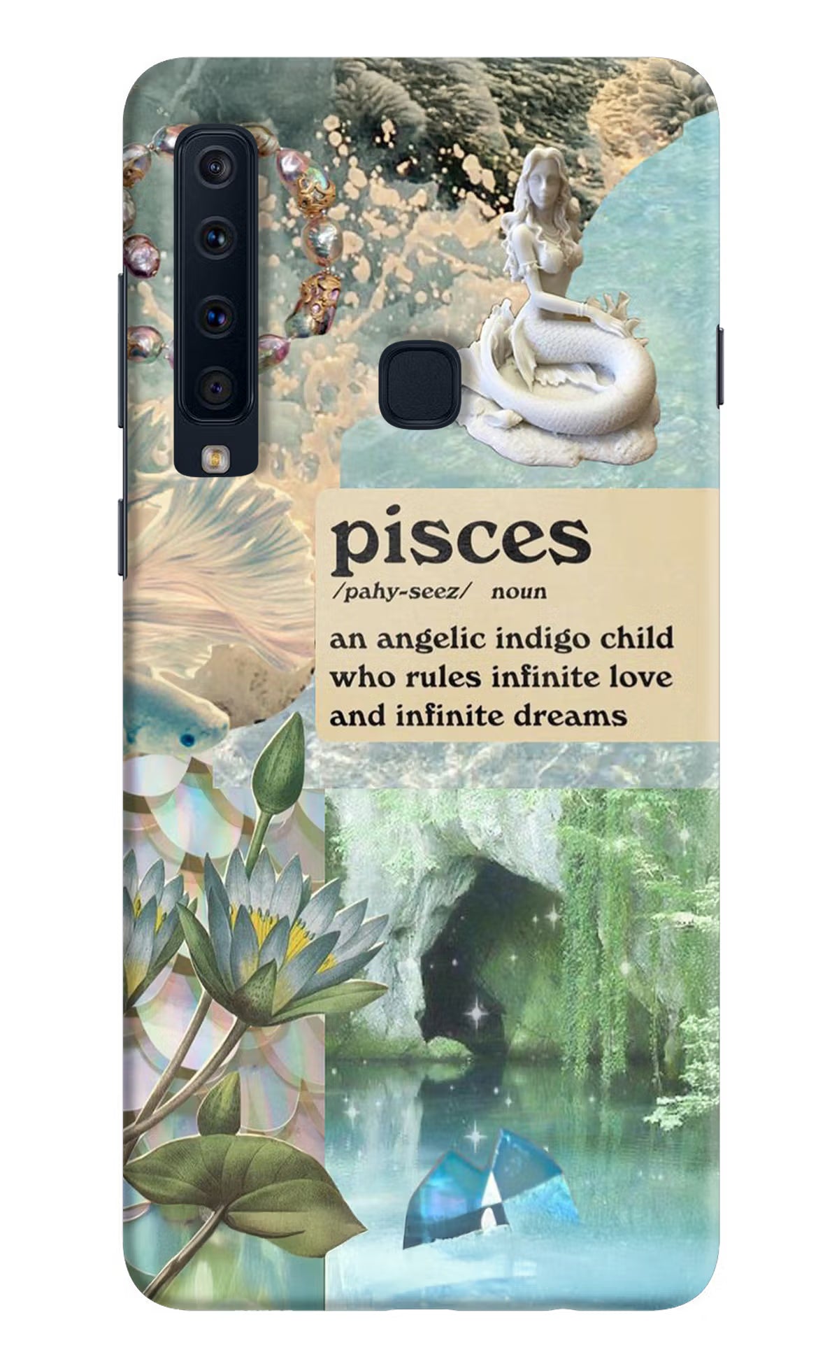 Pisces Zodiac Samsung A9 Back Cover - Pisces Zodiac Samsung A9 Hard Case Back Cover by Casekaro Pisces Zodiac Samsung A9 Hard Case Back Cover by Casekaro