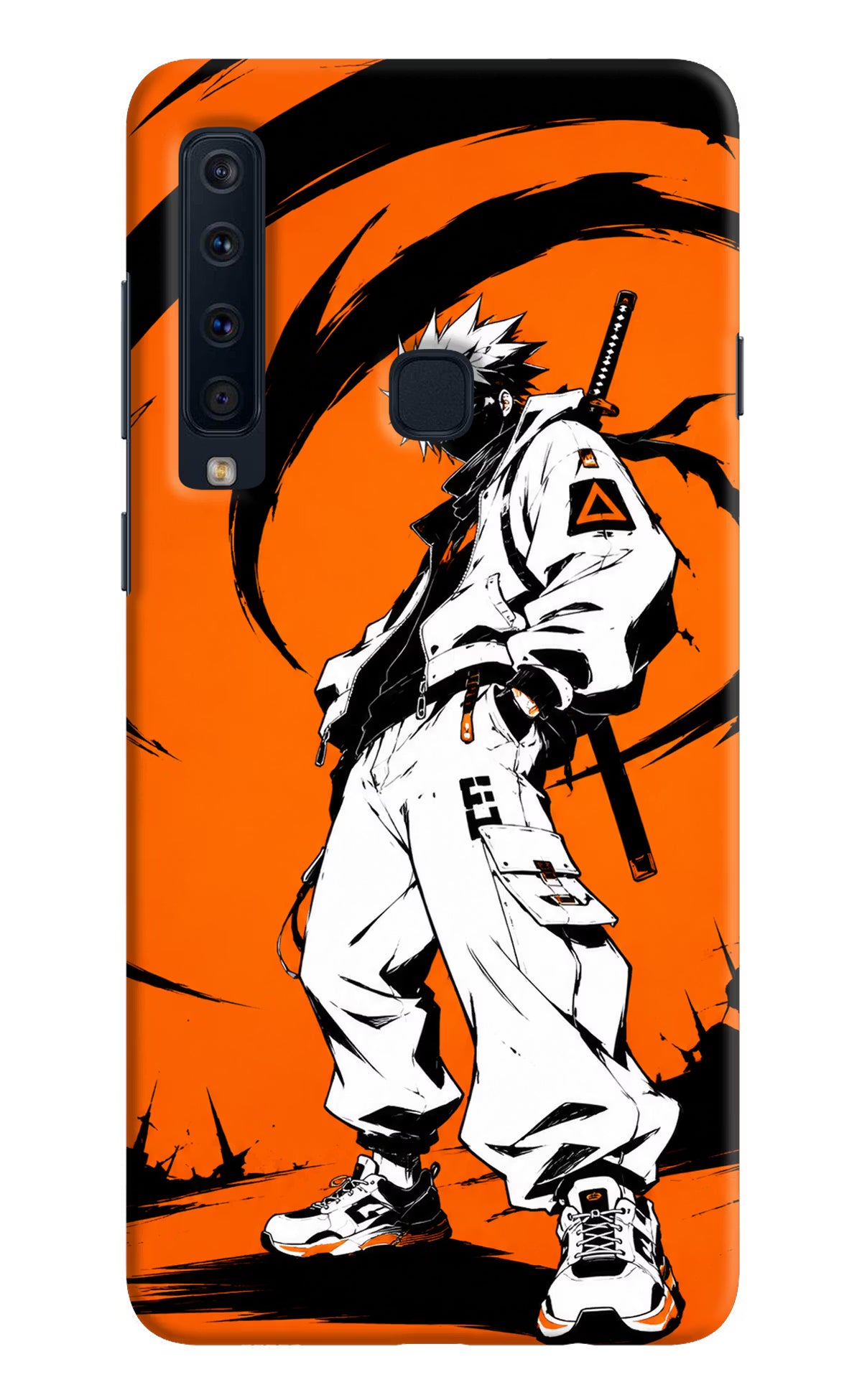 Street Samurai Samsung A9 Back Cover - Street Samurai Samsung A9 Hard Case Back Cover by Casekaro Street Samurai Samsung A9 Hard Case Back Cover by Casekaro