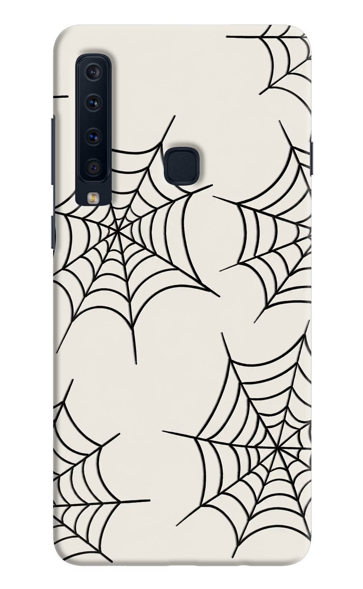 Spider Web Samsung A9 Back Cover - Spider Web Samsung A9 Hard Case Back Cover by Casekaro Spider Web Samsung A9 Hard Case Back Cover by Casekaro