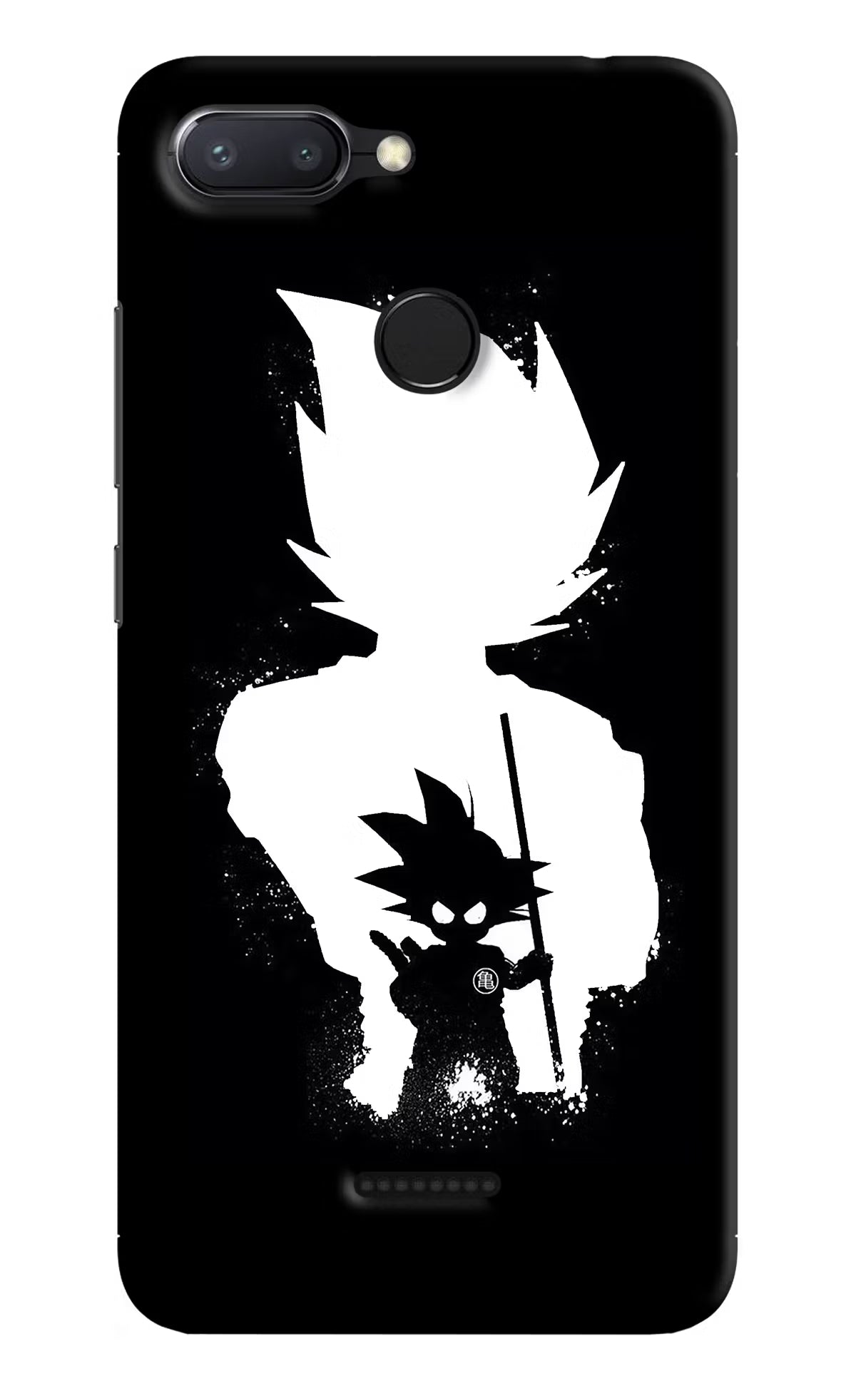 Goku Shadow Redmi 6 Back Cover - Goku Shadow Redmi 6 Hard Case Back Cover by Casekaro Goku Shadow Redmi 6 Hard Case Back Cover by Casekaro