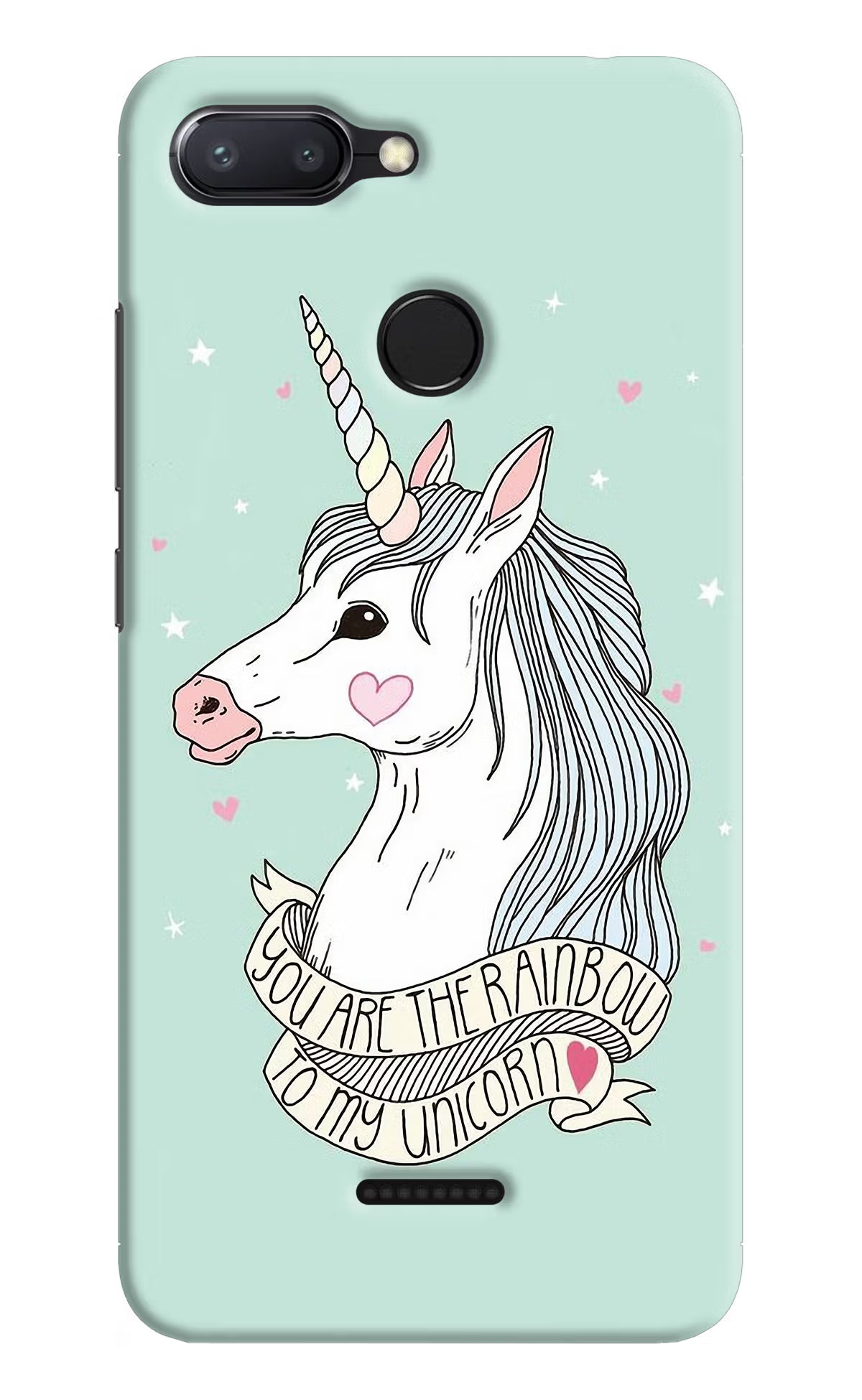 Unicorn Wallpaper Redmi 6 Back Cover - Unicorn Wallpaper Redmi 6 Hard Case Back Cover by Casekaro Unicorn Wallpaper Redmi 6 Hard Case Back Cover by Casekaro