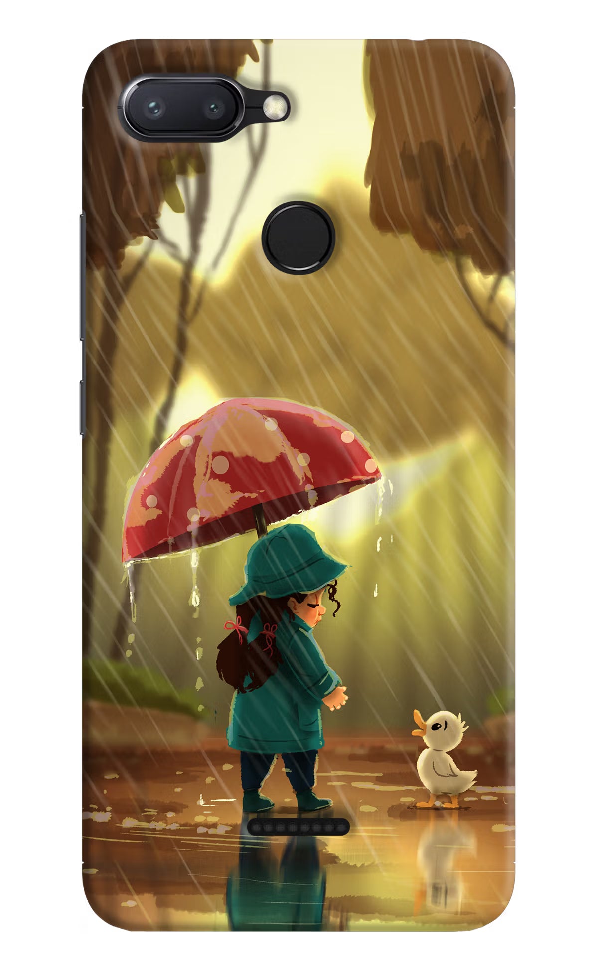 Rainy Day Redmi 6 Back Cover - Rainy Day Redmi 6 Hard Case Back Cover by Casekaro Rainy Day Redmi 6 Hard Case Back Cover by Casekaro