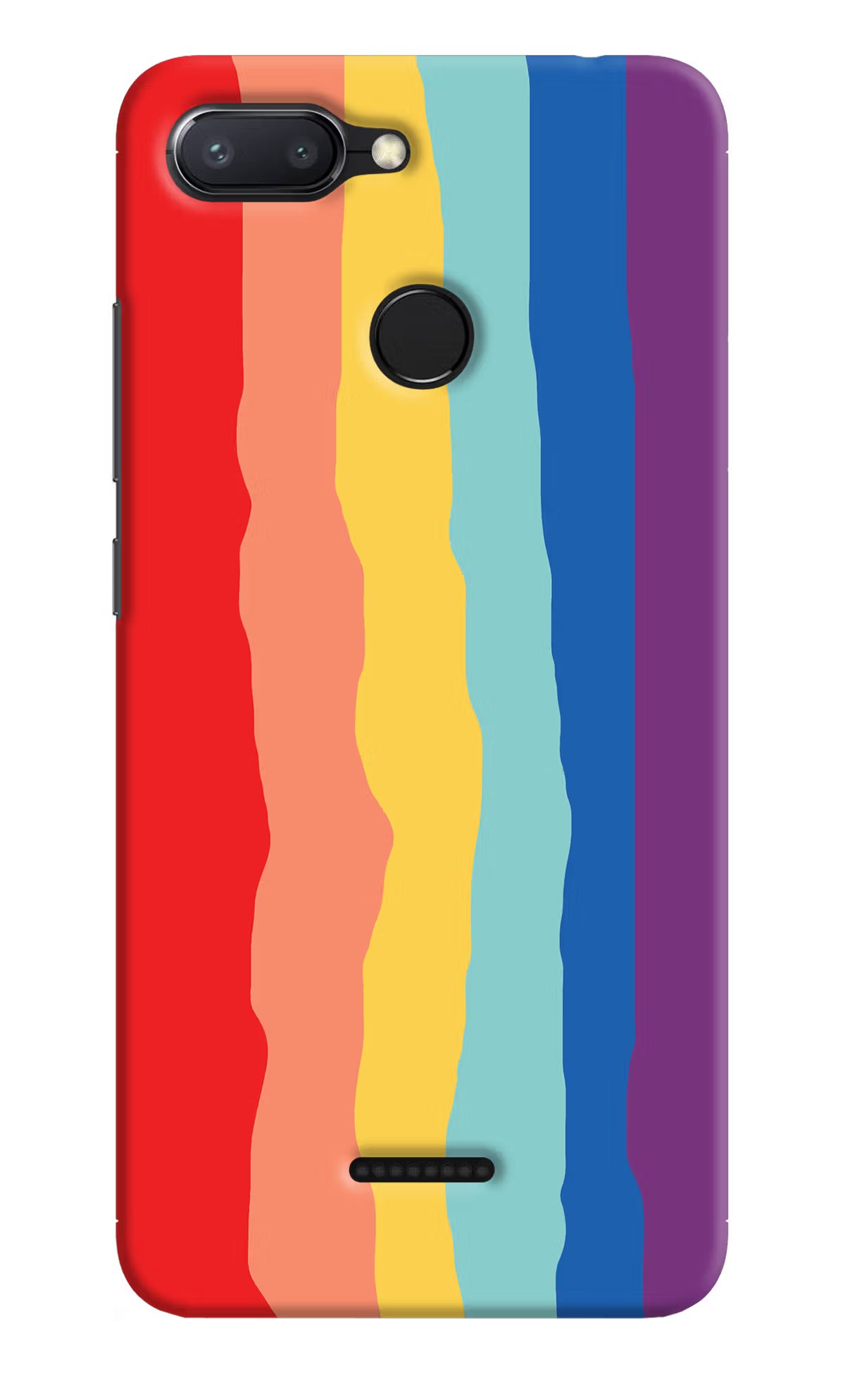 Rainbow Redmi 6 Back Cover - Rainbow Redmi 6 Hard Case Back Cover by Casekaro Rainbow Redmi 6 Hard Case Back Cover by Casekaro