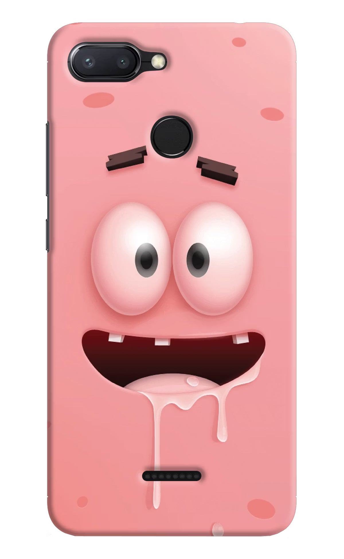 Sponge 2 Redmi 6 Back Cover - Sponge 2 Redmi 6 Hard Case Back Cover by Casekaro Sponge 2 Redmi 6 Hard Case Back Cover by Casekaro