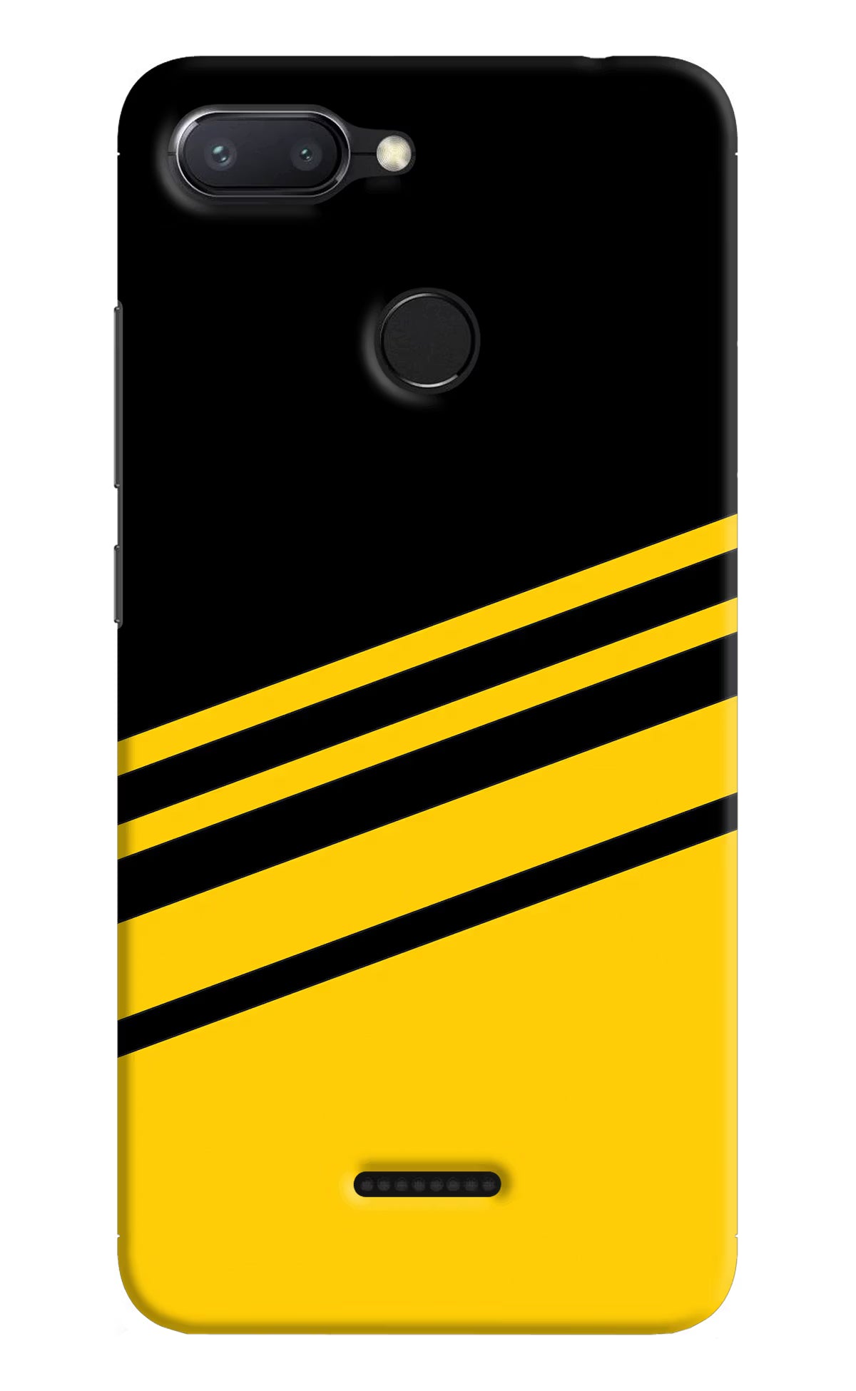 Yellow Shades Redmi 6 Back Cover - Yellow Shades Redmi 6 Hard Case Back Cover by Casekaro Yellow Shades Redmi 6 Hard Case Back Cover by Casekaro