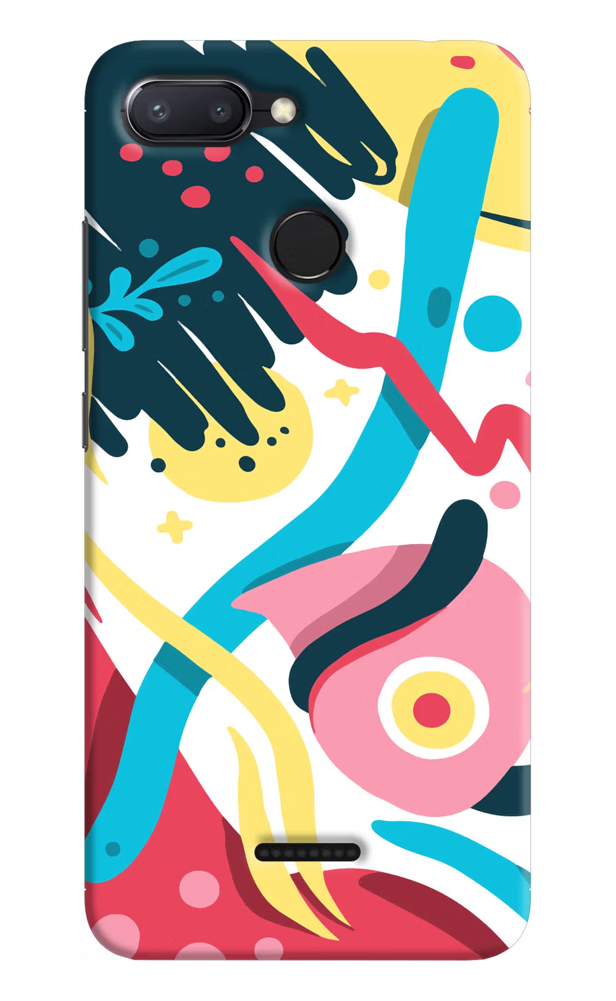 Trippy Redmi 6 Back Cover - Trippy Redmi 6 Hard Case Back Cover by Casekaro Trippy Redmi 6 Hard Case Back Cover by Casekaro
