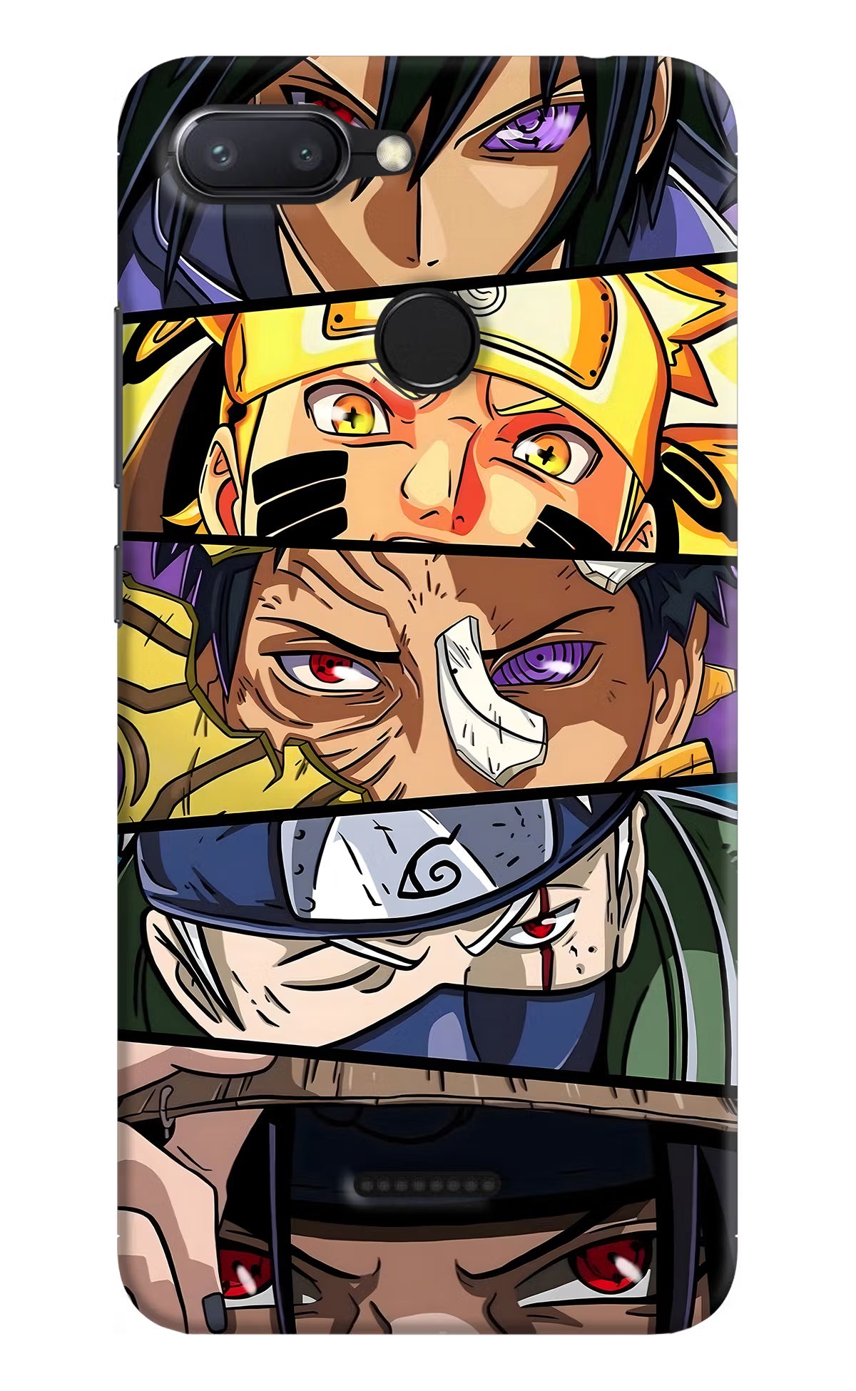 Naruto Character Redmi 6 Back Cover - Naruto Character Redmi 6 Hard Case Back Cover by Casekaro Naruto Character Redmi 6 Hard Case Back Cover by Casekaro