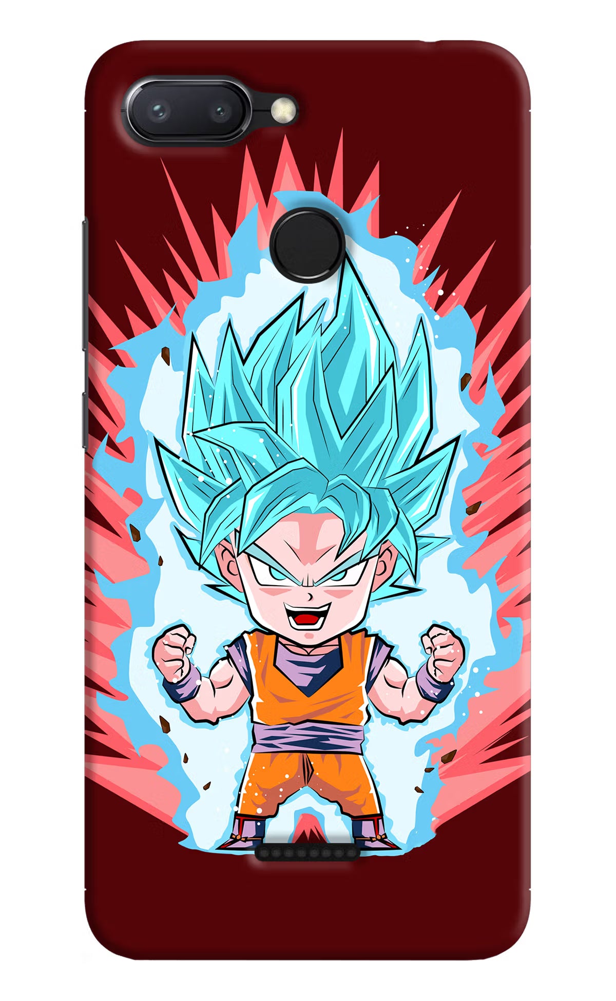 Goku Little Redmi 6 Back Cover - Goku Little Redmi 6 Hard Case Back Cover by Casekaro Goku Little Redmi 6 Hard Case Back Cover by Casekaro