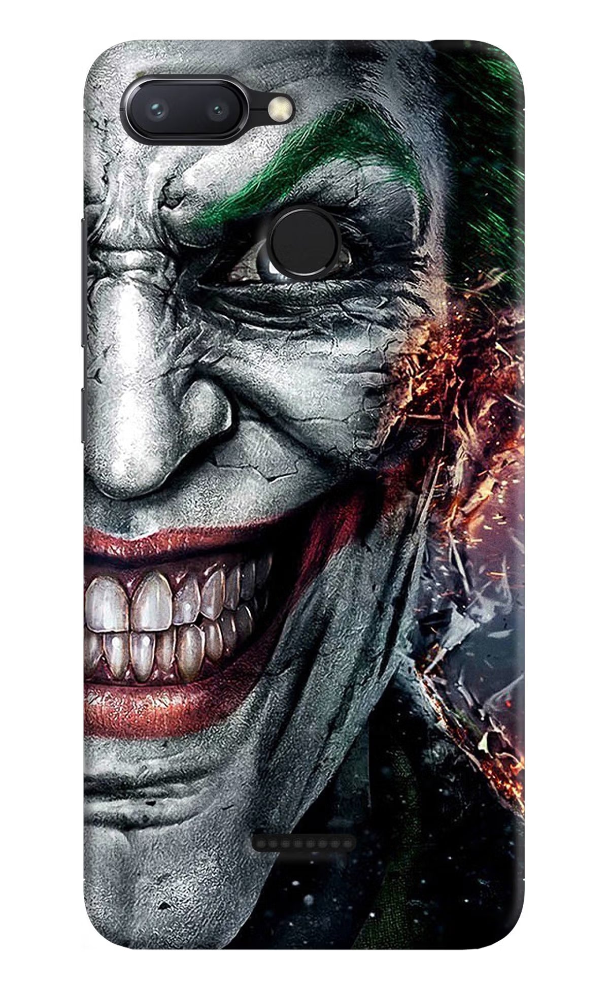 Joker Cam Redmi 6 Back Cover - Joker Cam Redmi 6 Hard Case Back Cover by Casekaro Joker Cam Redmi 6 Hard Case Back Cover by Casekaro