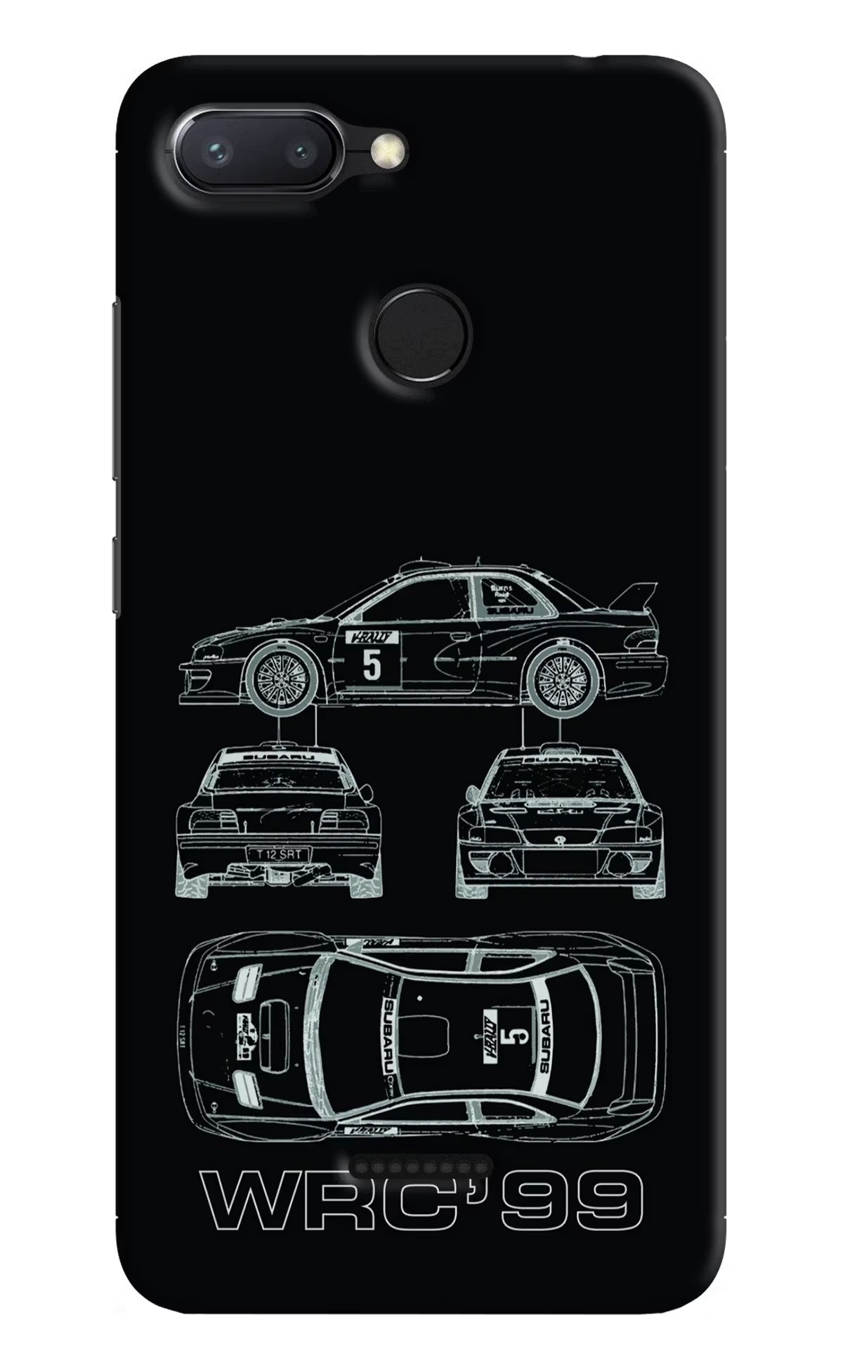 WRC'99 Redmi 6 Back Cover - WRC'99 Redmi 6 Hard Case Back Cover by Casekaro WRC'99 Redmi 6 Hard Case Back Cover by Casekaro