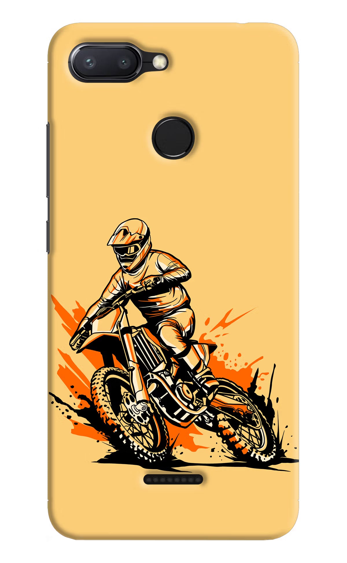 Off-Road Fury Redmi 6 Back Cover - Off-Road Fury Redmi 6 Hard Case Back Cover by Casekaro Off-Road Fury Redmi 6 Hard Case Back Cover by Casekaro