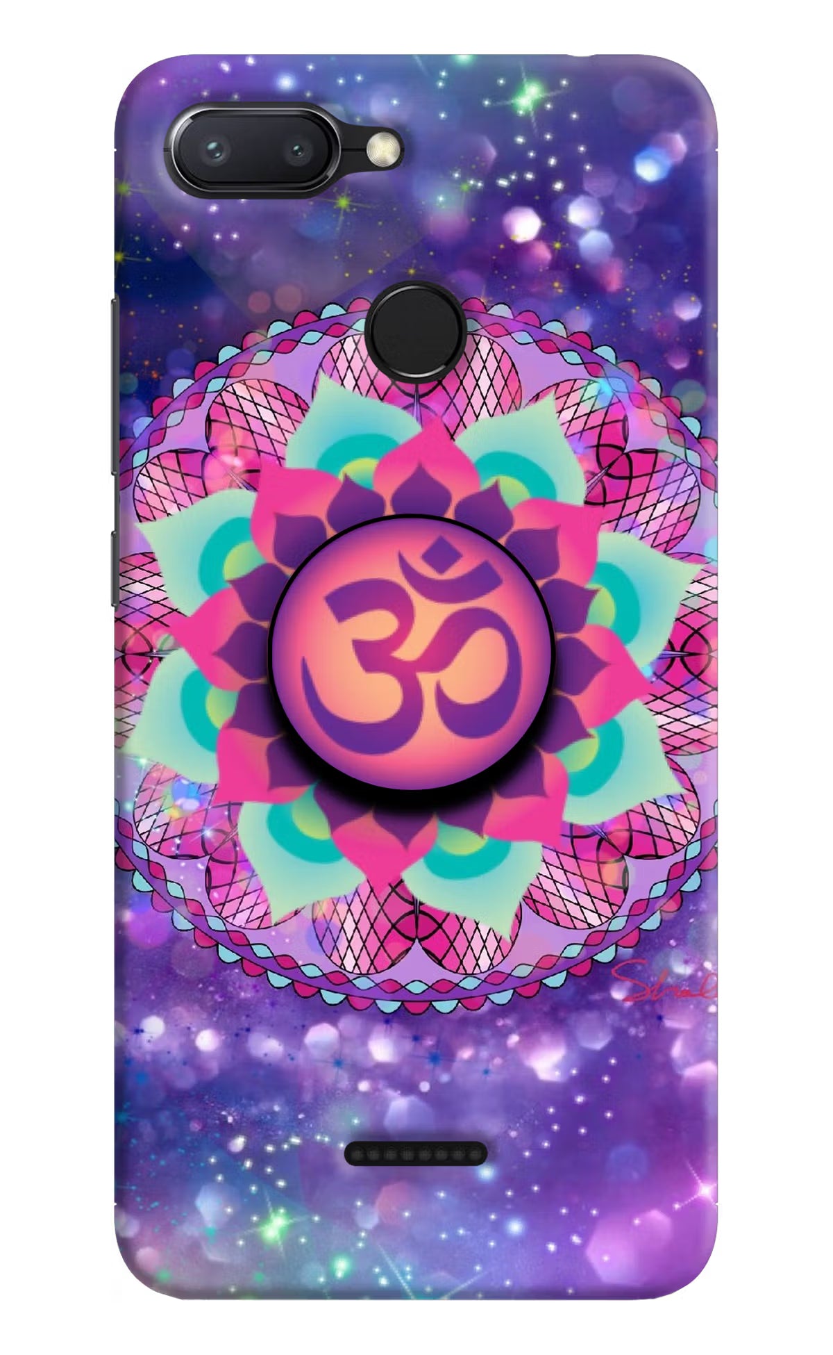 Om Purple Redmi 6 Pop Case - Om Purple Redmi 6 Pop Case by Casekaro Om Purple Redmi 6 Pop Case by Casekaro
