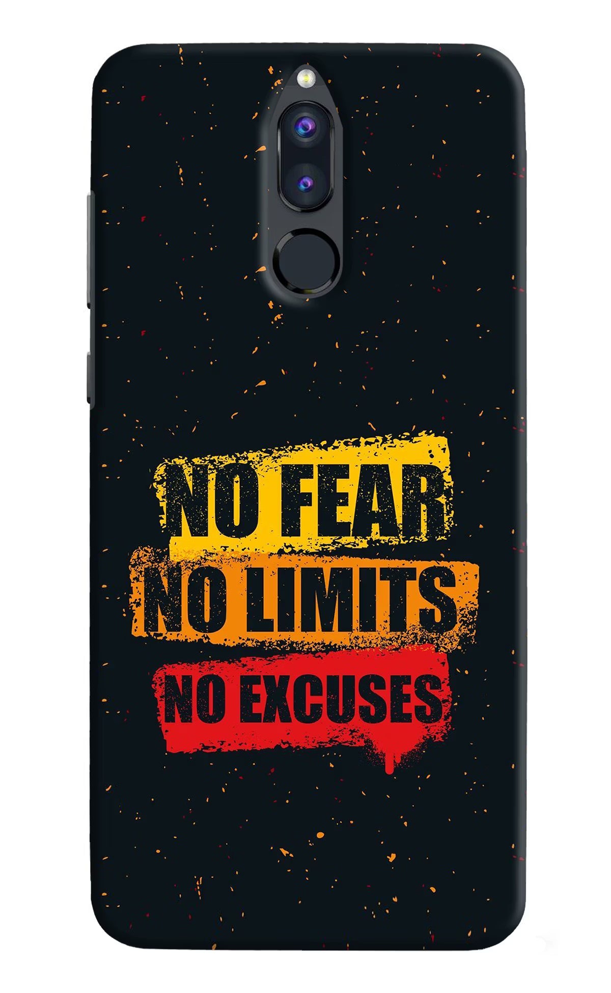 No Fear No Limits No Excuse Honor 9i Back Cover - No Fear No Limits No Excuse Honor 9i Hard Case Back Cover by Casekaro No Fear No Limits No Excuse Honor 9i Hard Case Back Cover by Casekaro