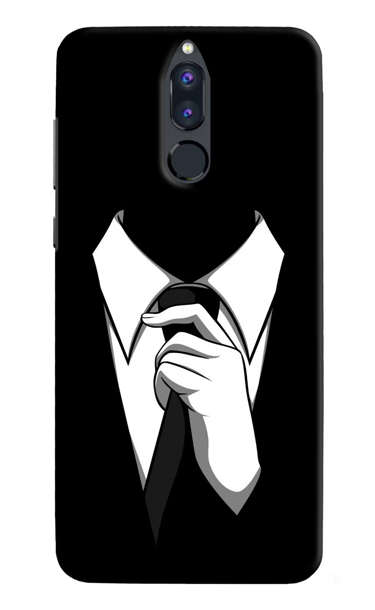 Black Tie Honor 9i Back Cover - Black Tie Honor 9i Hard Case Back Cover by Casekaro Black Tie Honor 9i Hard Case Back Cover by Casekaro
