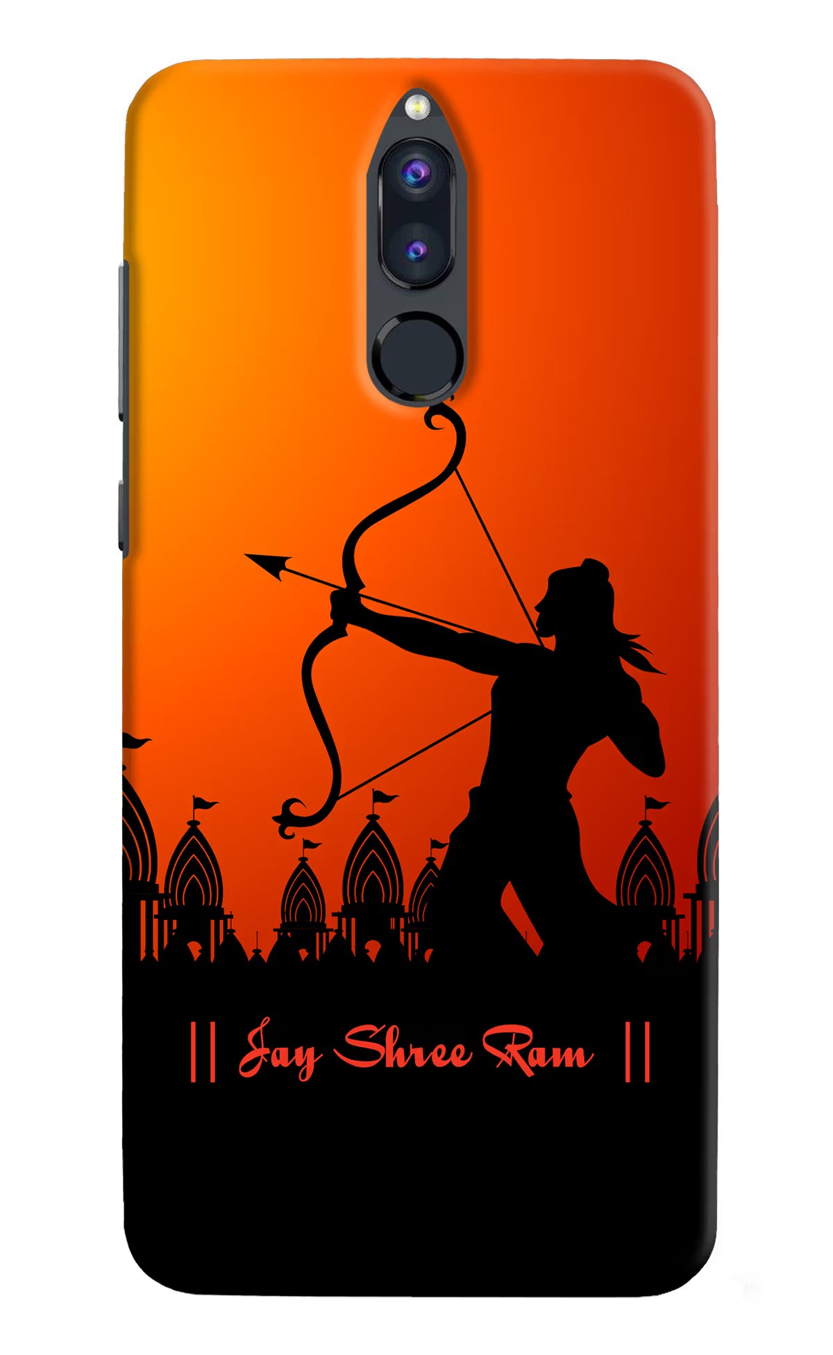 Lord Ram - 4 Honor 9i Back Cover - Lord Ram - 4 Honor 9i Hard Case Back Cover by Casekaro Lord Ram - 4 Honor 9i Hard Case Back Cover by Casekaro