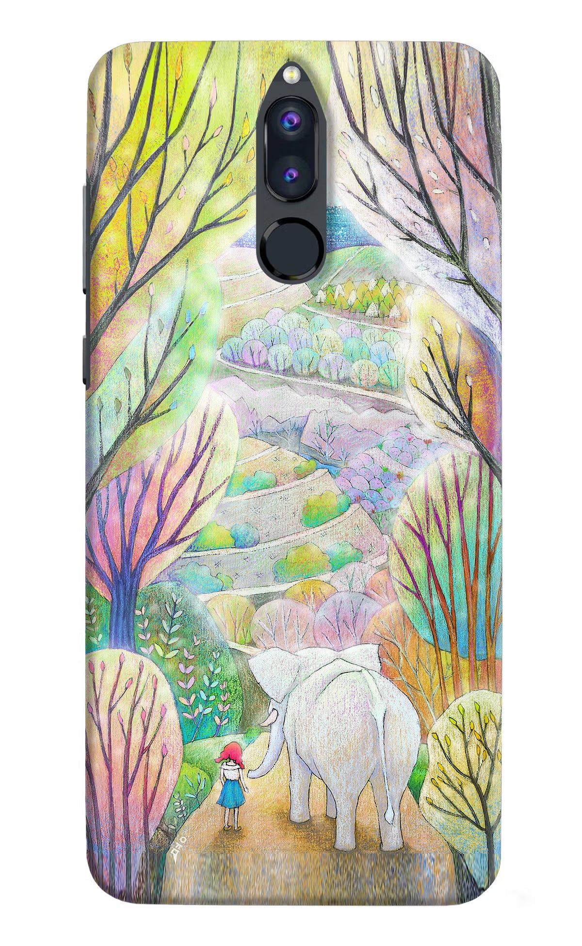 Nature Painting Honor 9i Back Cover - Nature Painting Honor 9i Hard Case Back Cover by Casekaro Nature Painting Honor 9i Hard Case Back Cover by Casekaro