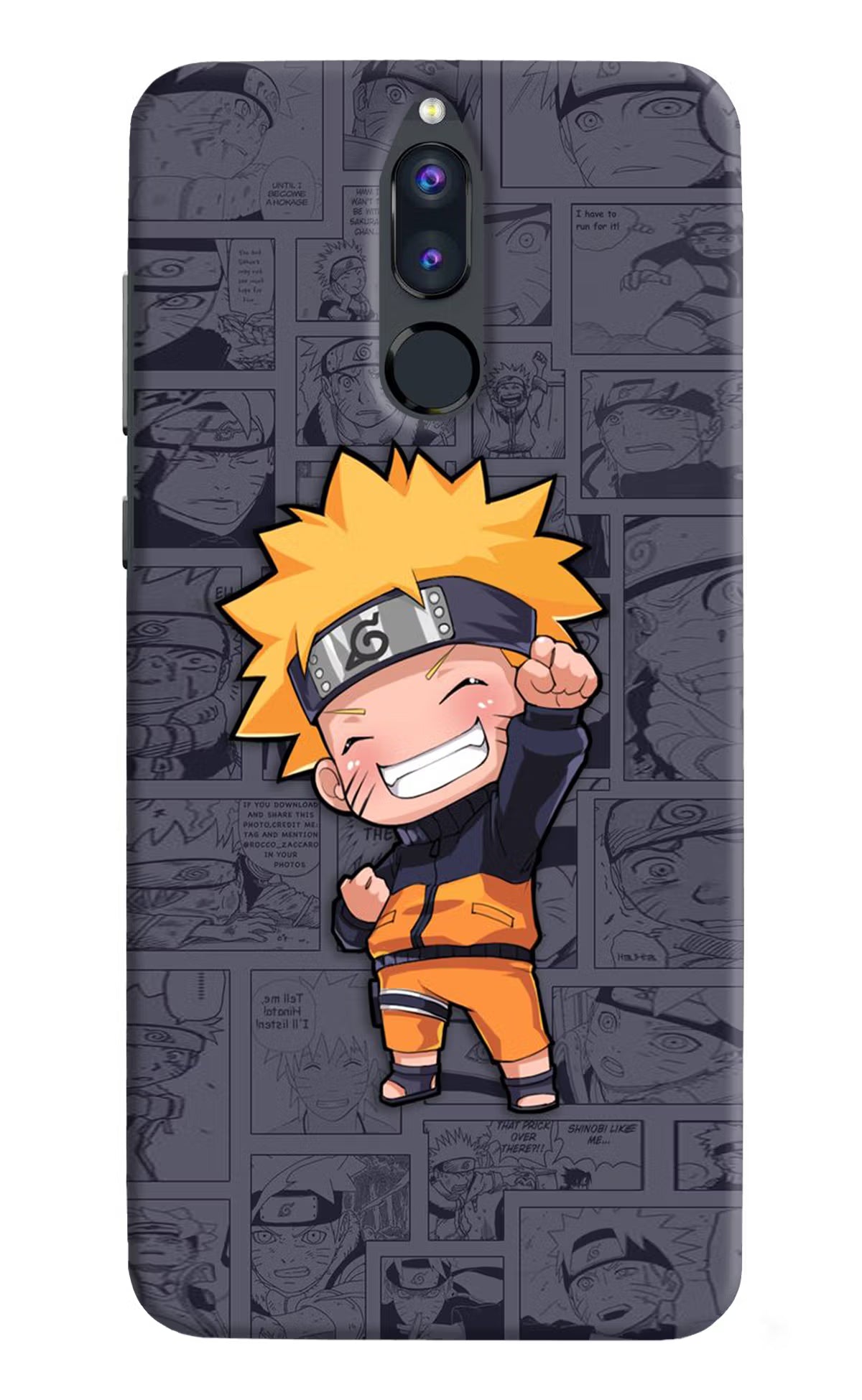 Chota Naruto Honor 9i Back Cover - Chota Naruto Honor 9i Hard Case Back Cover by Casekaro Chota Naruto Honor 9i Hard Case Back Cover by Casekaro