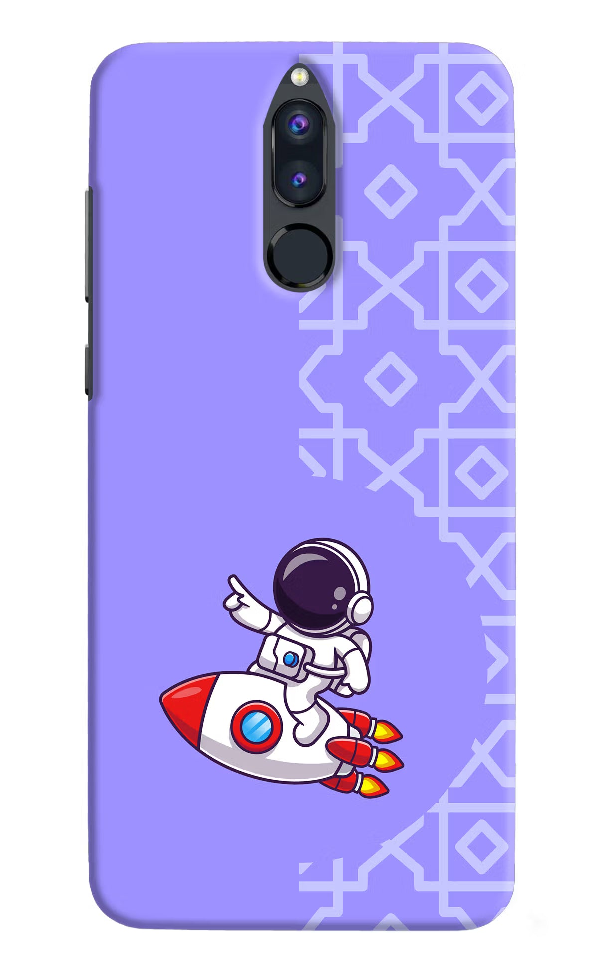 Cute Astronaut Honor 9i Back Cover - Cute Astronaut Honor 9i Hard Case Back Cover by Casekaro Cute Astronaut Honor 9i Hard Case Back Cover by Casekaro