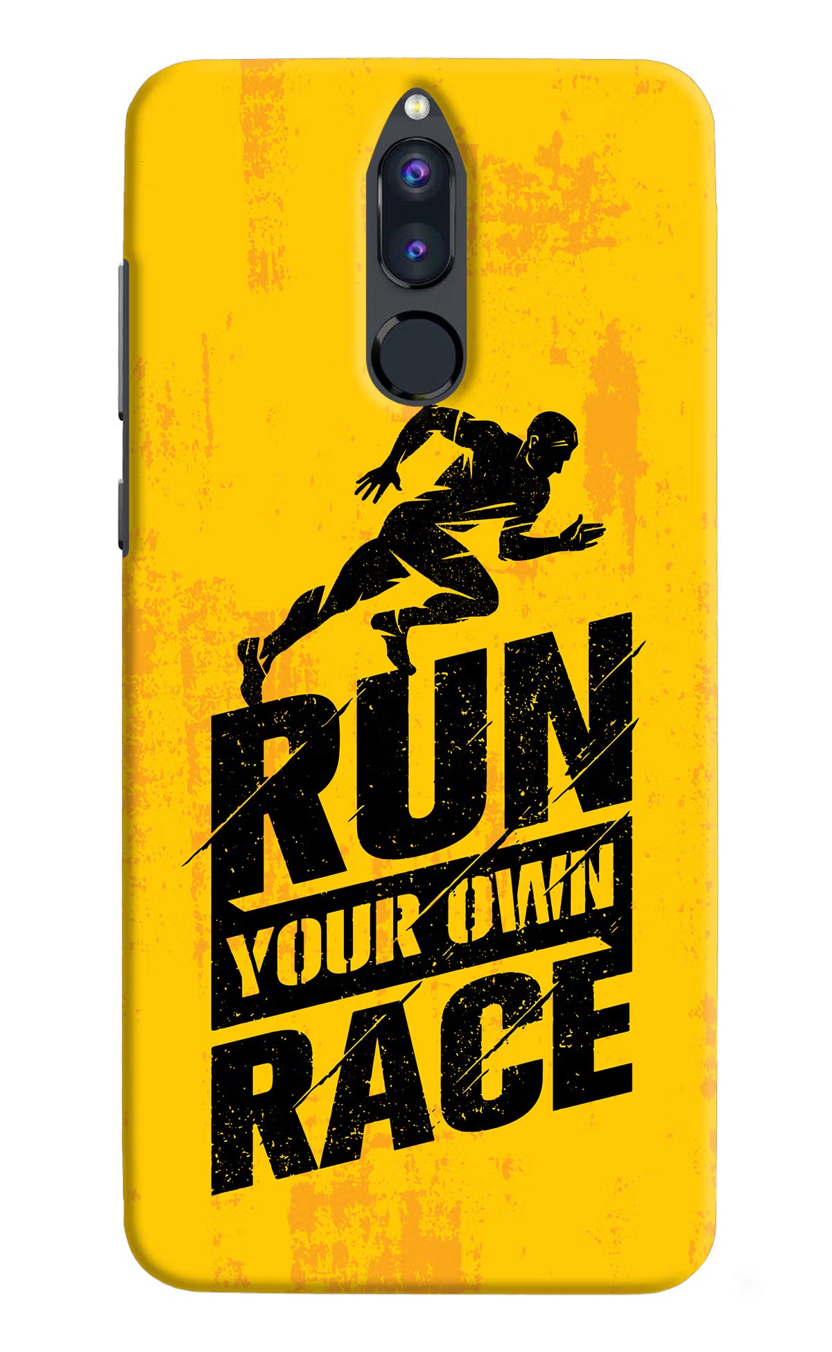 Run Your Own Race Honor 9i Back Cover - Run Your Own Race Honor 9i Hard Case Back Cover by Casekaro Run Your Own Race Honor 9i Hard Case Back Cover by Casekaro