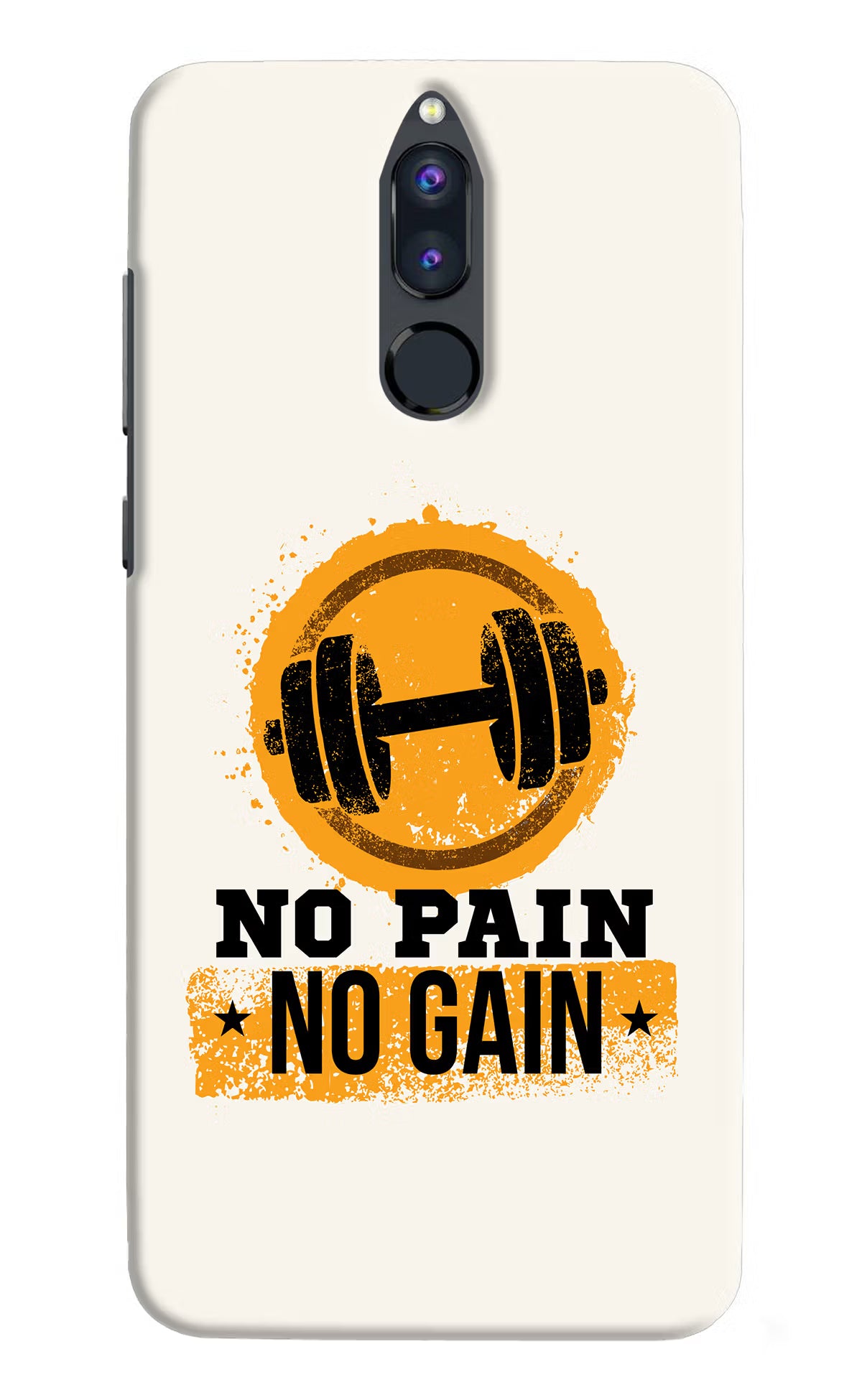 No Pain No Gain Honor 9i Back Cover - No Pain No Gain Honor 9i Hard Case Back Cover by Casekaro No Pain No Gain Honor 9i Hard Case Back Cover by Casekaro