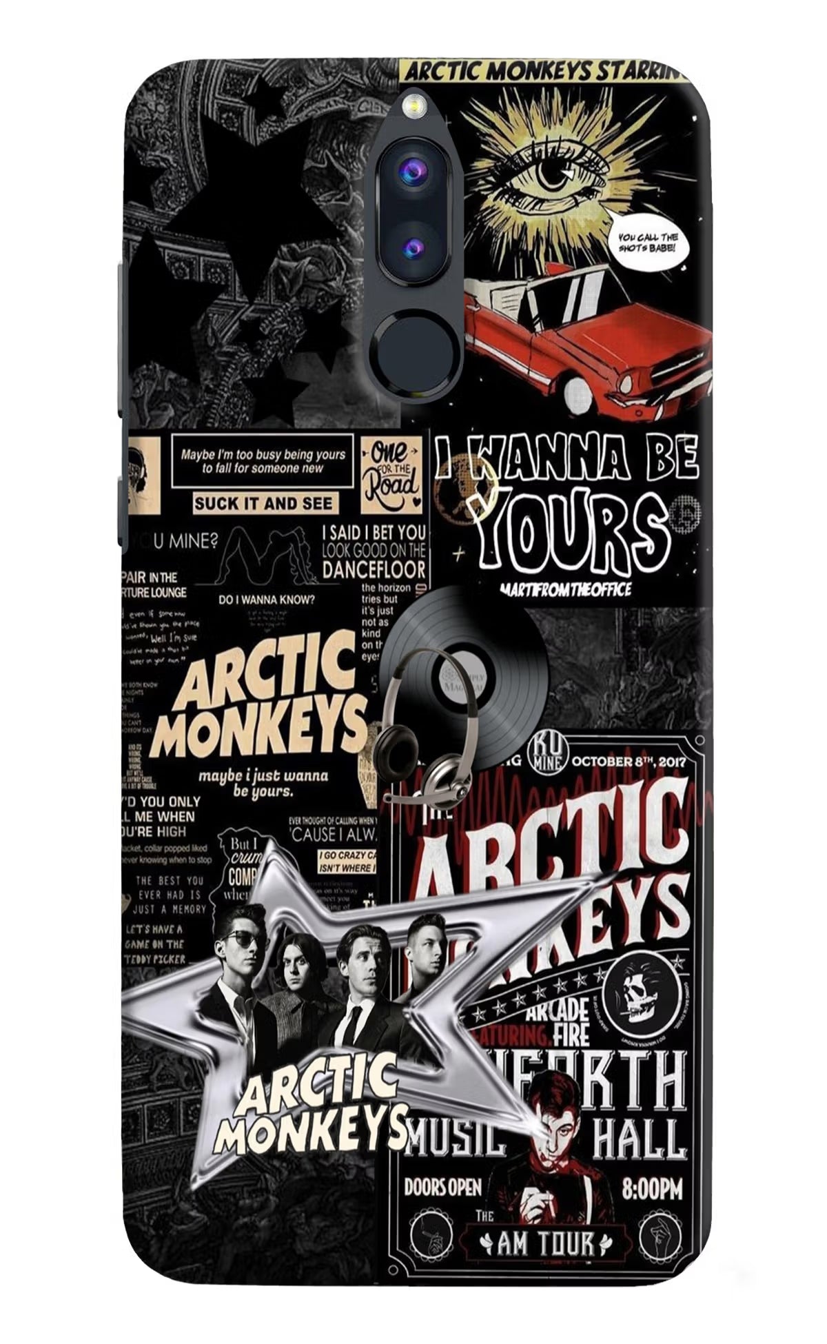 Arctic Monkeys Honor 9i Back Cover - Arctic Monkeys Honor 9i Hard Case Back Cover by Casekaro Arctic Monkeys Honor 9i Hard Case Back Cover by Casekaro