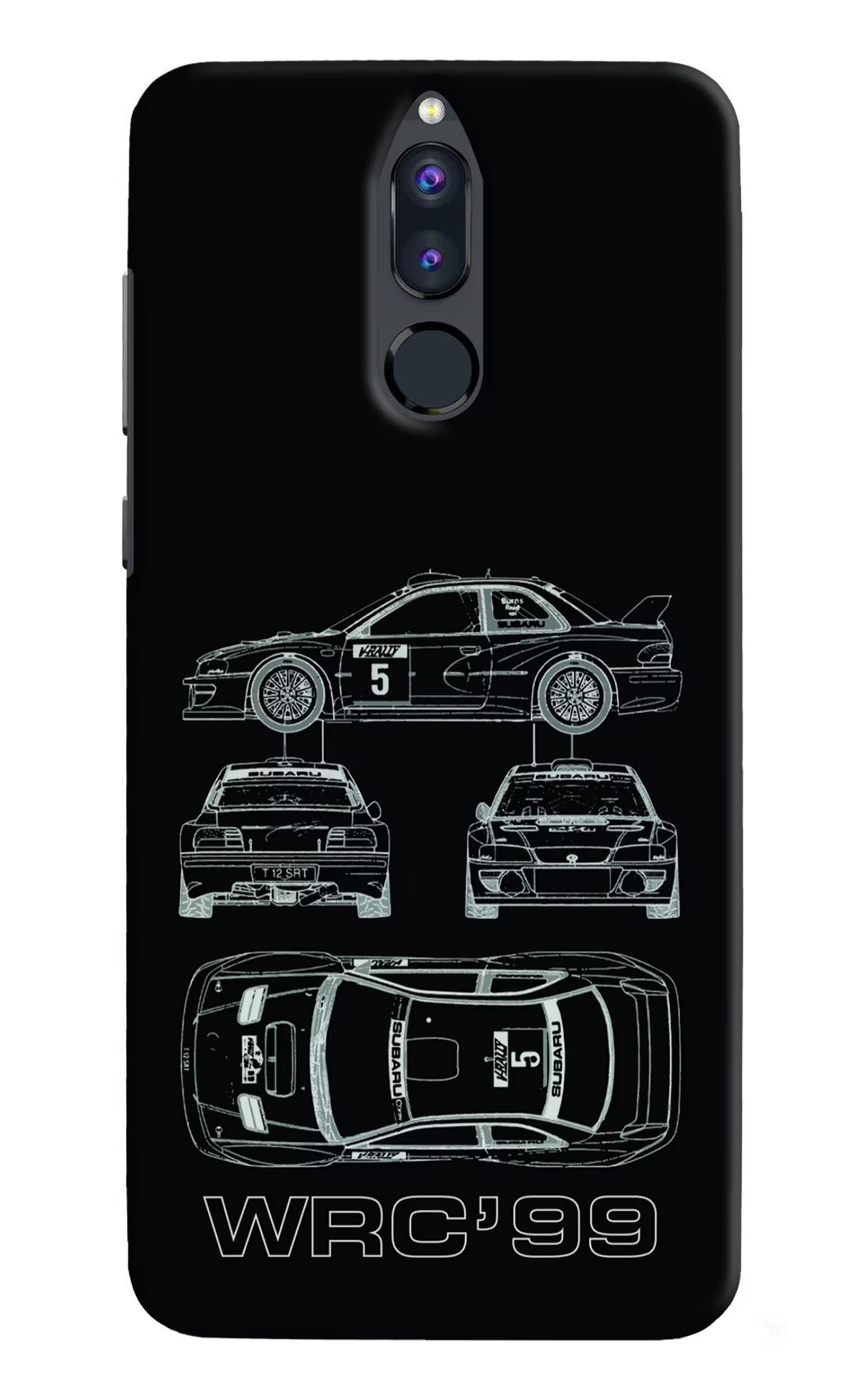 WRC'99 Honor 9i Back Cover - WRC'99 Honor 9i Hard Case Back Cover by Casekaro WRC'99 Honor 9i Hard Case Back Cover by Casekaro