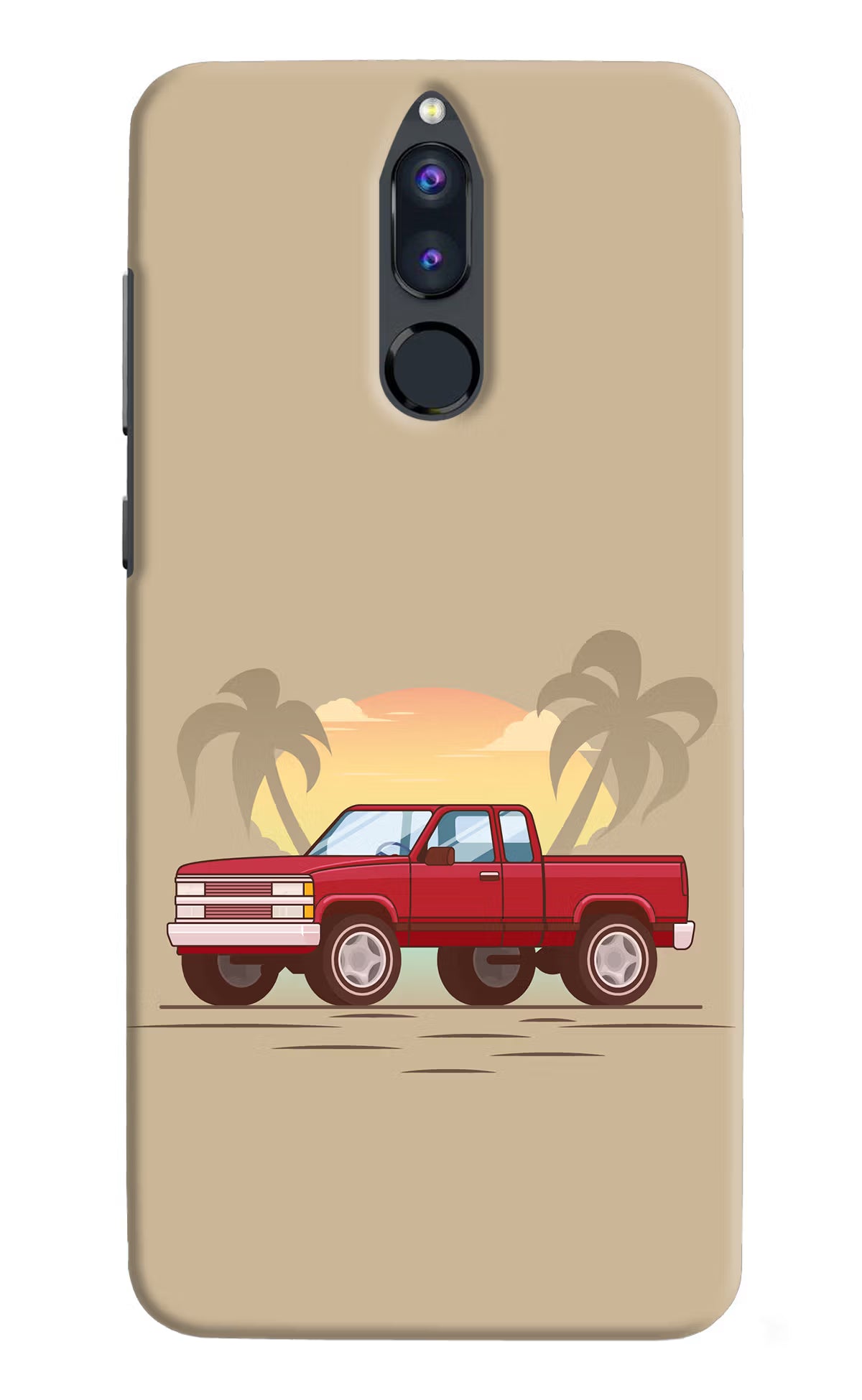 Desert Classic Drive Honor 9i Back Cover - Desert Classic Drive Honor 9i Hard Case Back Cover by Casekaro Desert Classic Drive Honor 9i Hard Case Back Cover by Casekaro