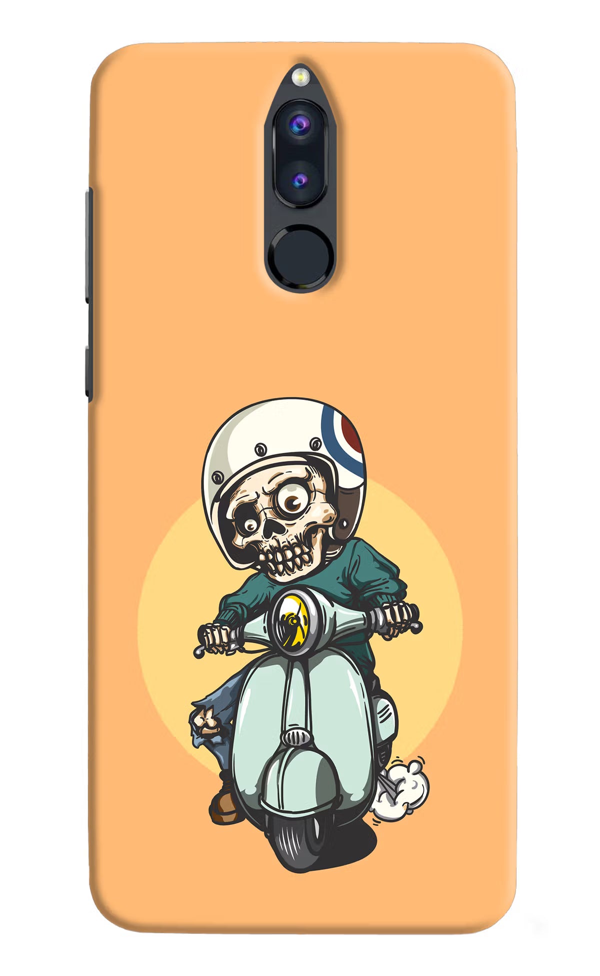 Undead Biker Honor 9i Back Cover - Undead Biker Honor 9i Hard Case Back Cover by Casekaro Undead Biker Honor 9i Hard Case Back Cover by Casekaro