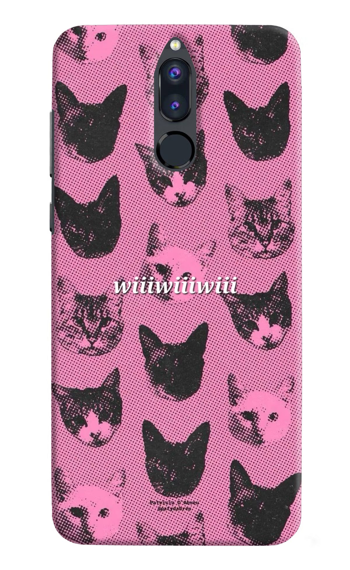 Pink Cats Honor 9i Back Cover - Pink Cats Honor 9i Hard Case Back Cover by Casekaro Pink Cats Honor 9i Hard Case Back Cover by Casekaro