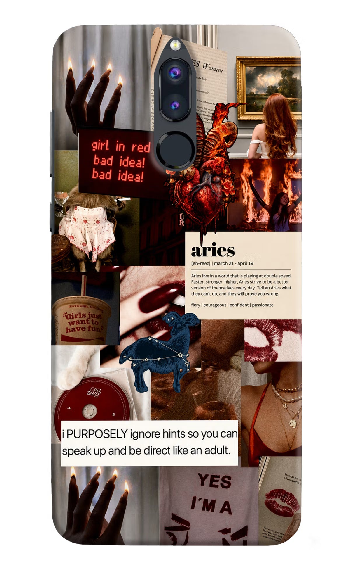 Zodiac Aries Honor 9i Back Cover - Zodiac Aries Honor 9i Back Cover Zodiac Aries Honor 9i Back Cover