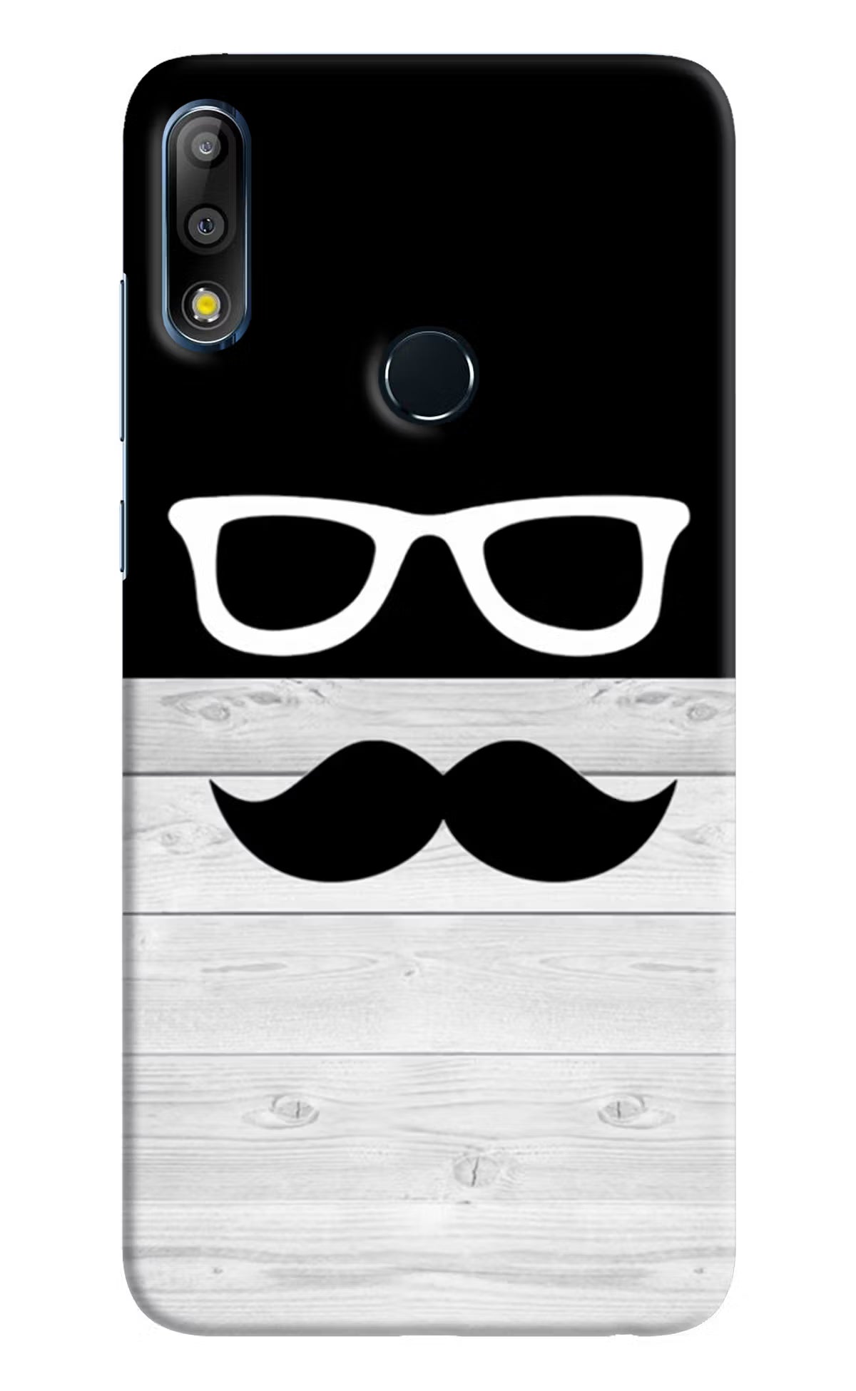 Mustache Asus Zenfone Max Pro M2 Back Cover - Mustache Asus Zenfone Max Pro M2 Hard Case Back Cover by Casekaro Mustache Asus Zenfone Max Pro M2 Hard Case Back Cover by Casekaro