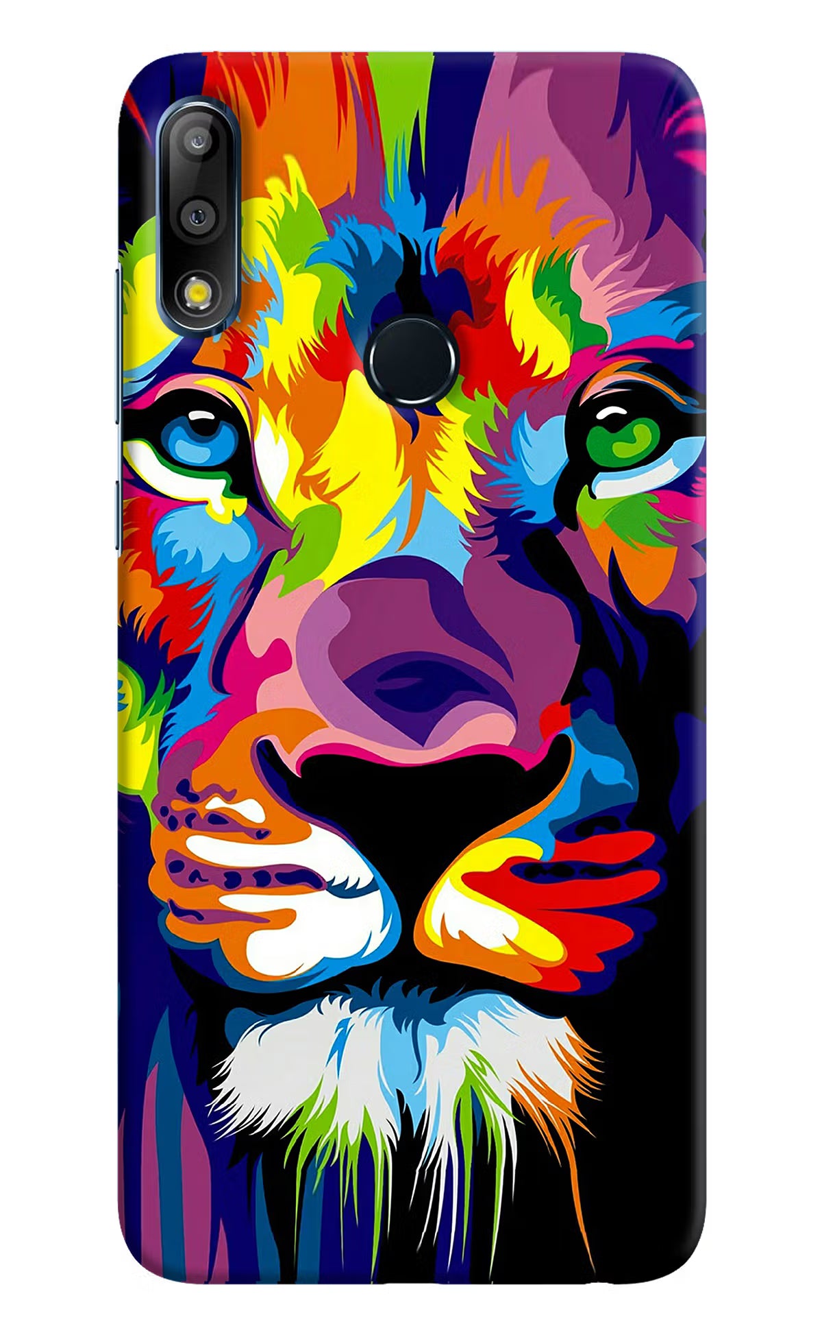 Lion Asus Zenfone Max Pro M2 Back Cover - Lion Asus Zenfone Max Pro M2 Hard Case Back Cover by Casekaro Lion Asus Zenfone Max Pro M2 Hard Case Back Cover by Casekaro