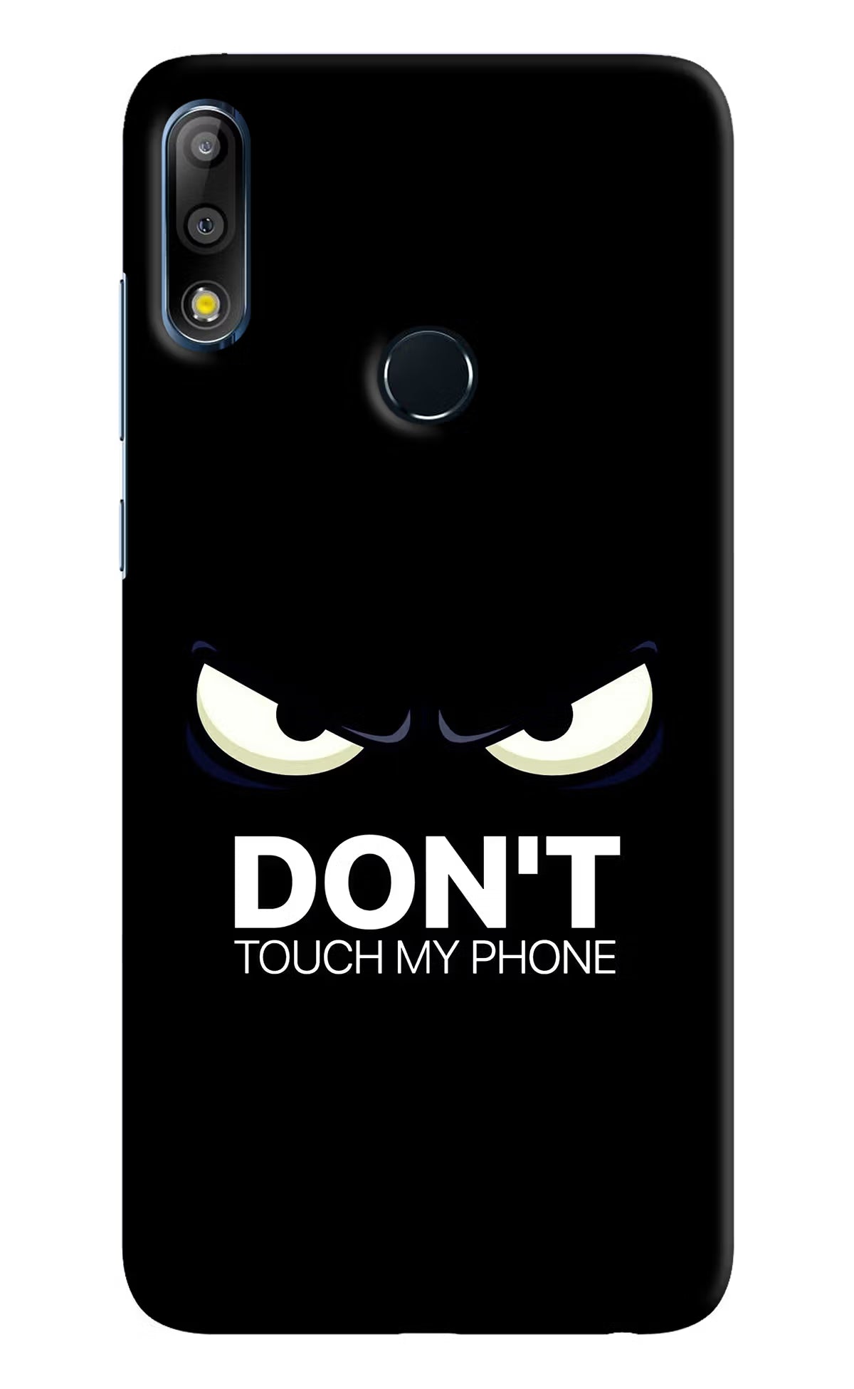 Don'T Touch My Phone Asus Zenfone Max Pro M2 Back Cover - Don'T Touch My Phone Asus Zenfone Max Pro M2 Hard Case Back Cover by Casekaro Don'T Touch My Phone Asus Zenfone Max Pro M2 Hard Case Back Cover by Casekaro