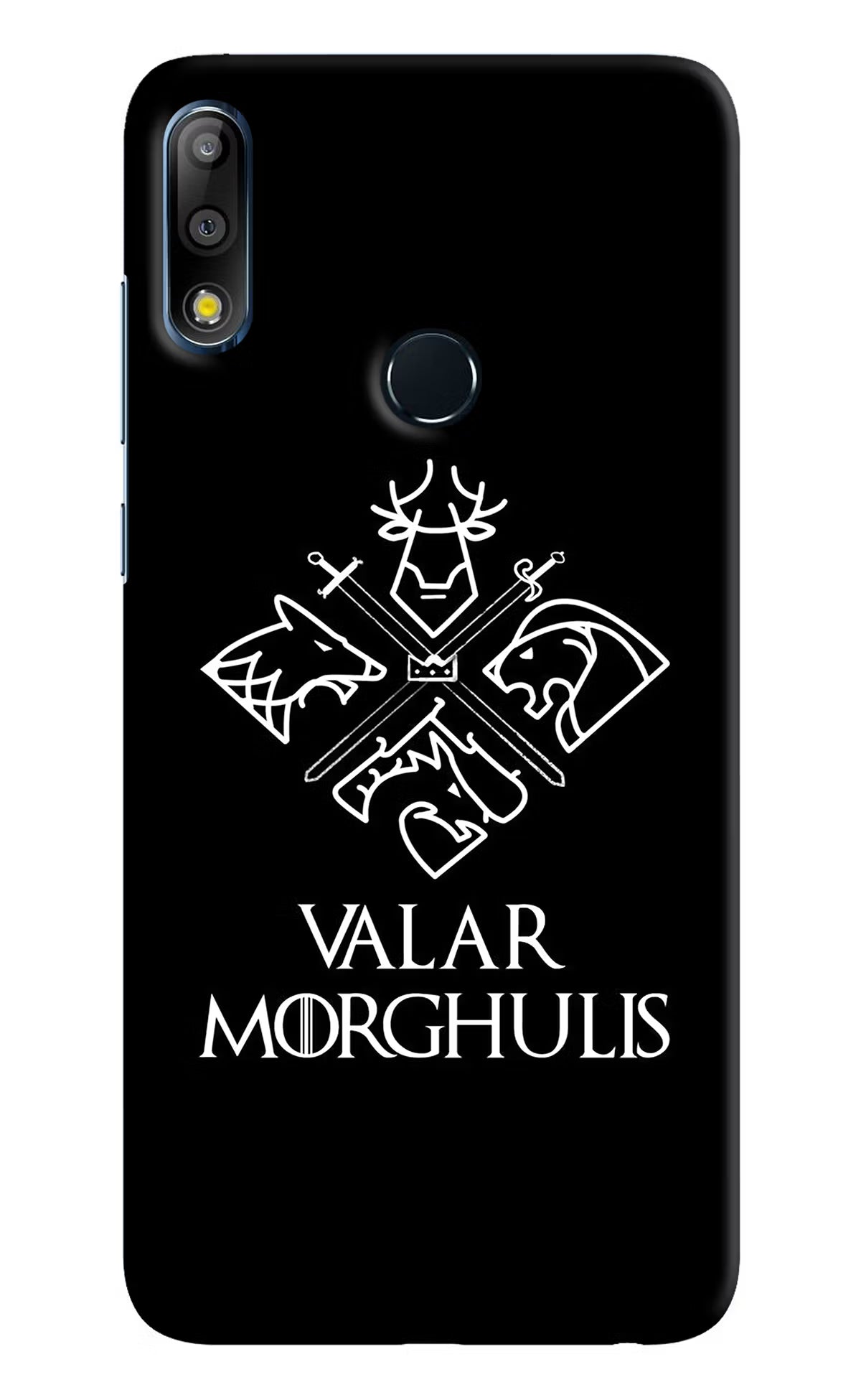 Valar Morghulis | Game Of Thrones Asus Zenfone Max Pro M2 Back Cover - Valar Morghulis | Game Of Thrones Asus Zenfone Max Pro M2 Hard Case Back Cover by Casekaro Valar Morghulis | Game Of Thrones Asus Zenfone Max Pro M2 Hard Case Back Cover by Casekaro