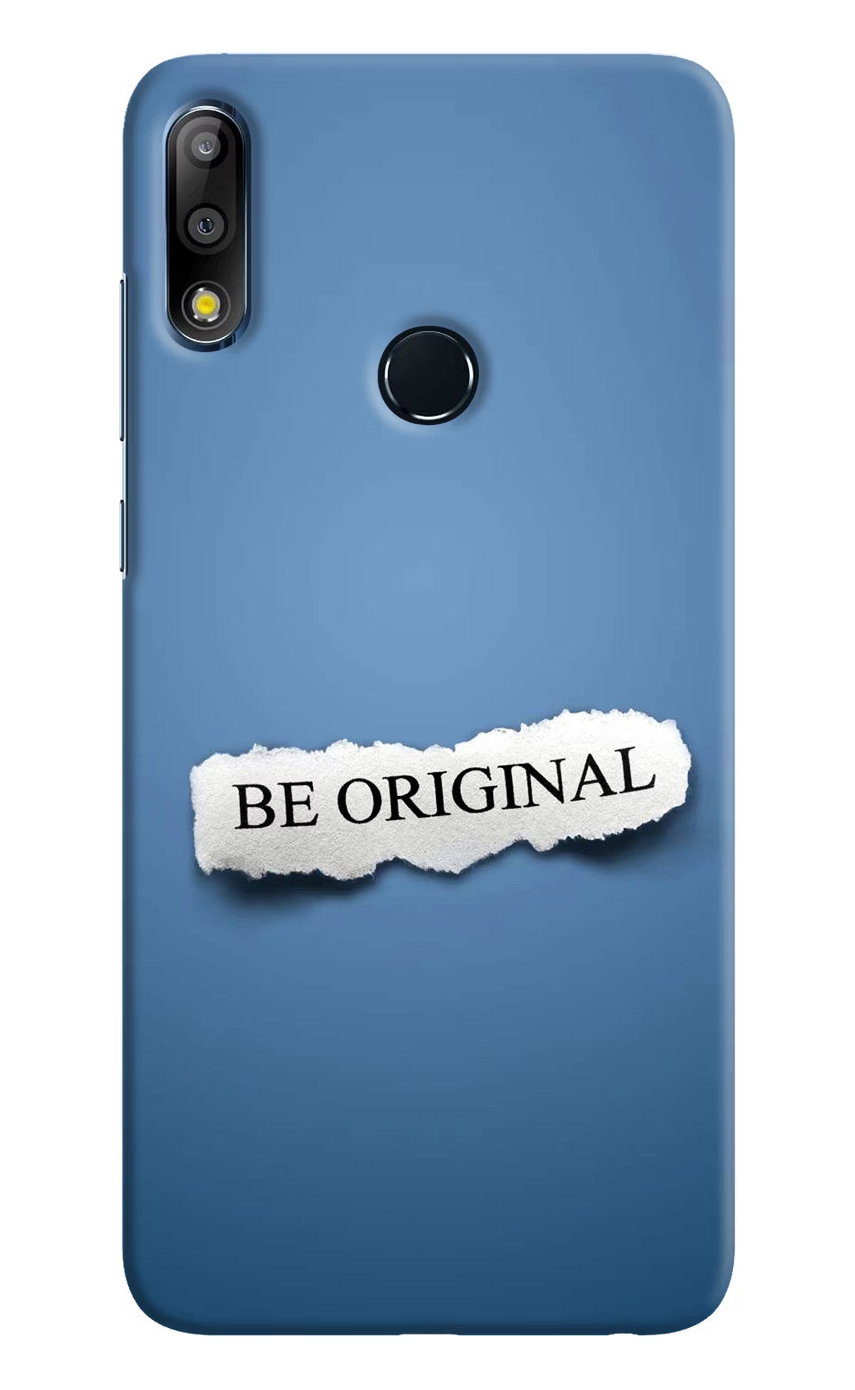 Be Original Asus Zenfone Max Pro M2 Back Cover - Be Original Asus Zenfone Max Pro M2 Hard Case Back Cover by Casekaro Be Original Asus Zenfone Max Pro M2 Hard Case Back Cover by Casekaro