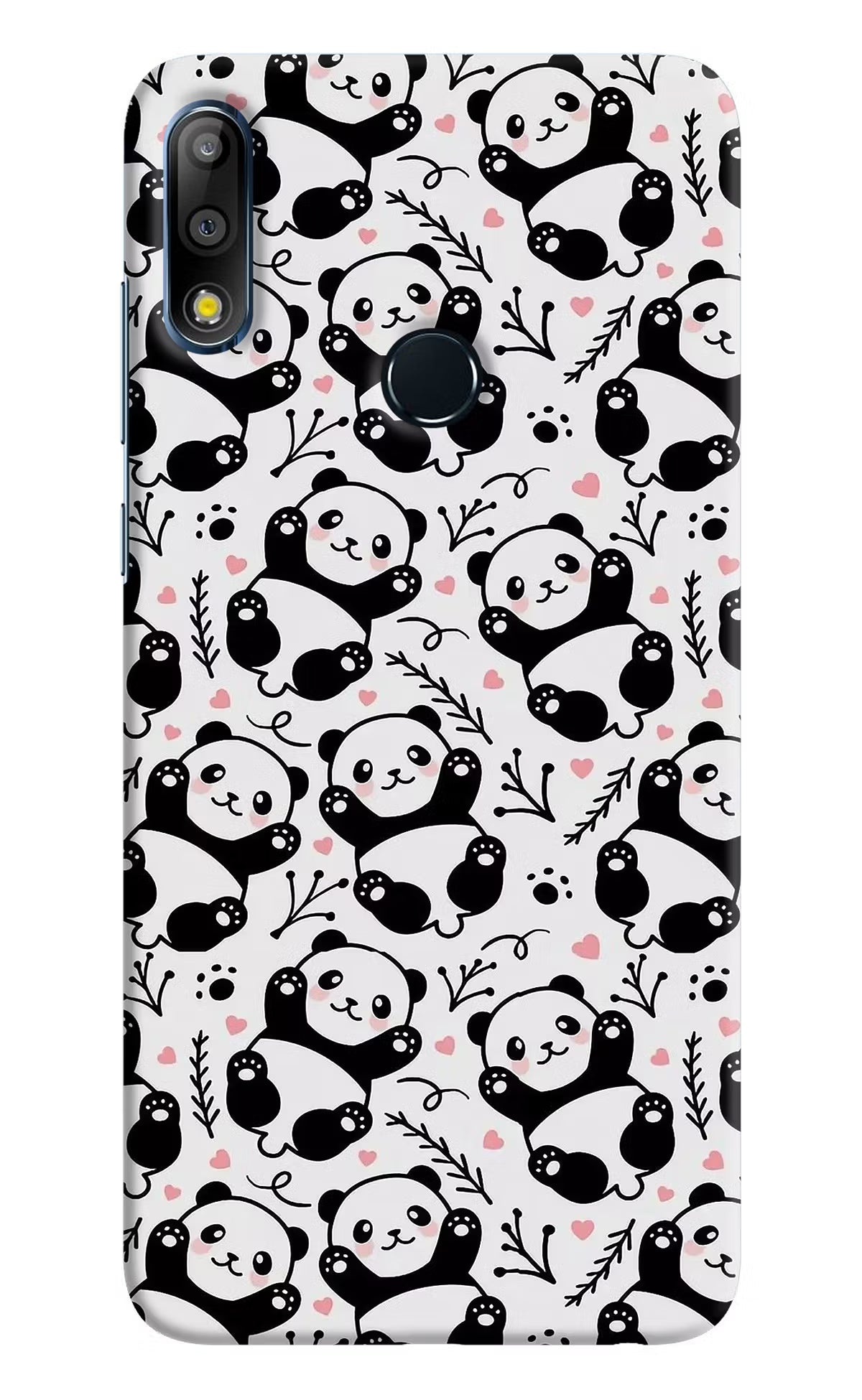 Cute Panda Asus Zenfone Max Pro M2 Back Cover - Cute Panda Asus Zenfone Max Pro M2 Hard Case Back Cover by Casekaro Cute Panda Asus Zenfone Max Pro M2 Hard Case Back Cover by Casekaro