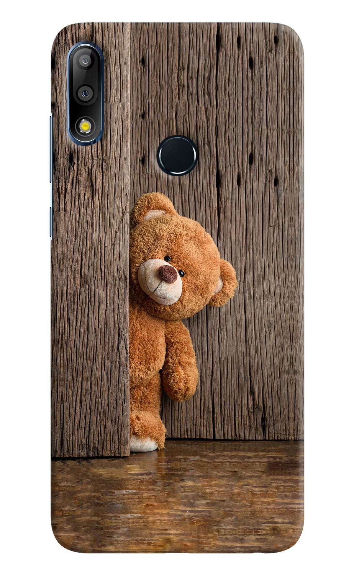 Teddy Wooden Asus Zenfone Max Pro M2 Back Cover - Teddy Wooden Asus Zenfone Max Pro M2 Hard Case Back Cover by Casekaro Teddy Wooden Asus Zenfone Max Pro M2 Hard Case Back Cover by Casekaro