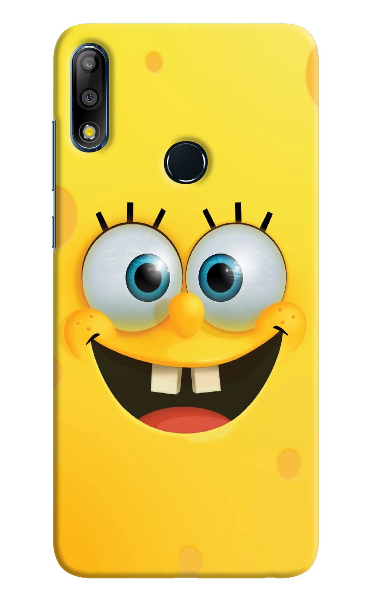 Sponge 1 Asus Zenfone Max Pro M2 Back Cover - Sponge 1 Asus Zenfone Max Pro M2 Hard Case Back Cover by Casekaro Sponge 1 Asus Zenfone Max Pro M2 Hard Case Back Cover by Casekaro