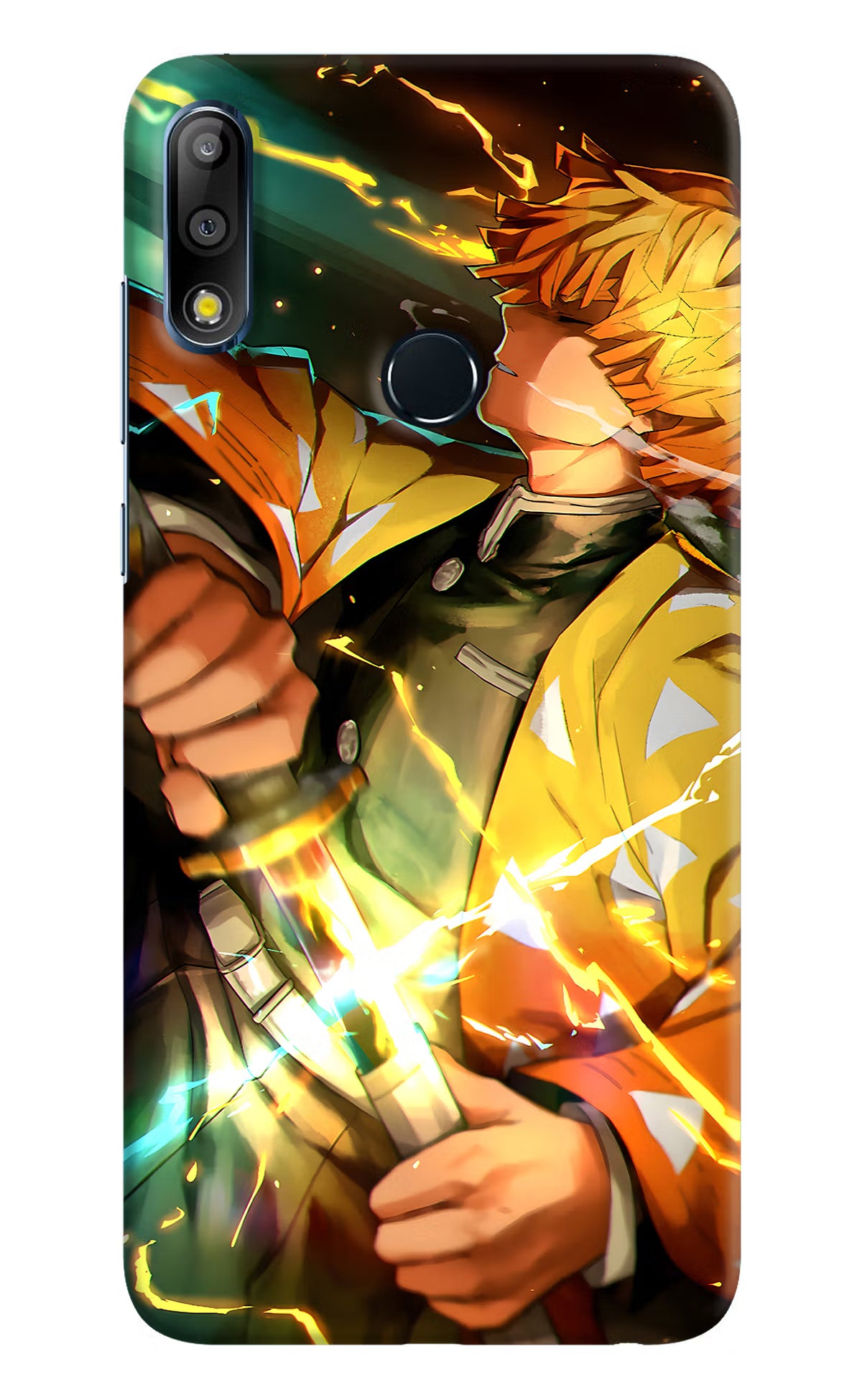 Demon Slayer Asus Zenfone Max Pro M2 Back Cover - Demon Slayer Asus Zenfone Max Pro M2 Hard Case Back Cover by Casekaro Demon Slayer Asus Zenfone Max Pro M2 Hard Case Back Cover by Casekaro
