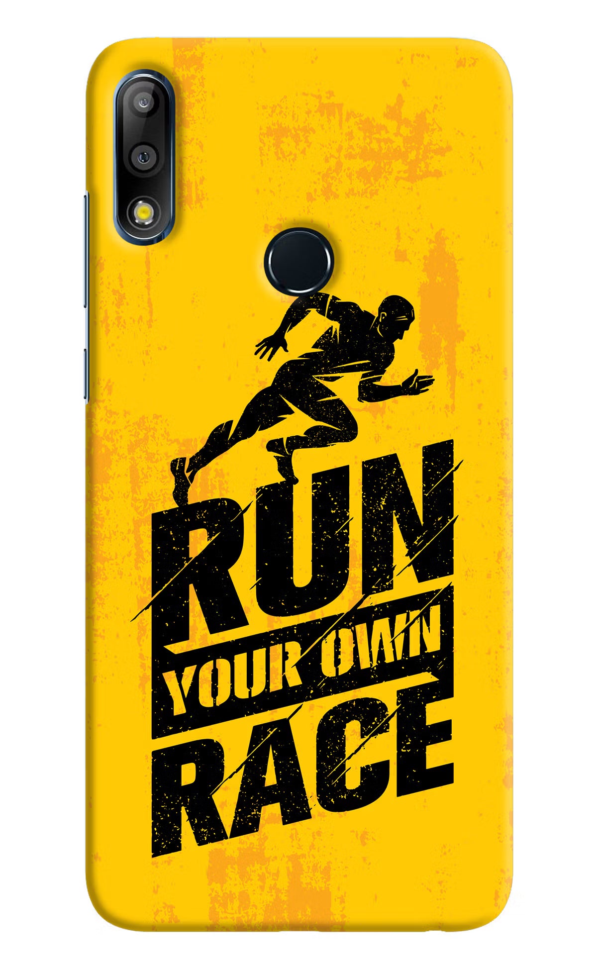 Run Your Own Race Asus Zenfone Max Pro M2 Back Cover - Run Your Own Race Asus Zenfone Max Pro M2 Hard Case Back Cover by Casekaro Run Your Own Race Asus Zenfone Max Pro M2 Hard Case Back Cover by Casekaro