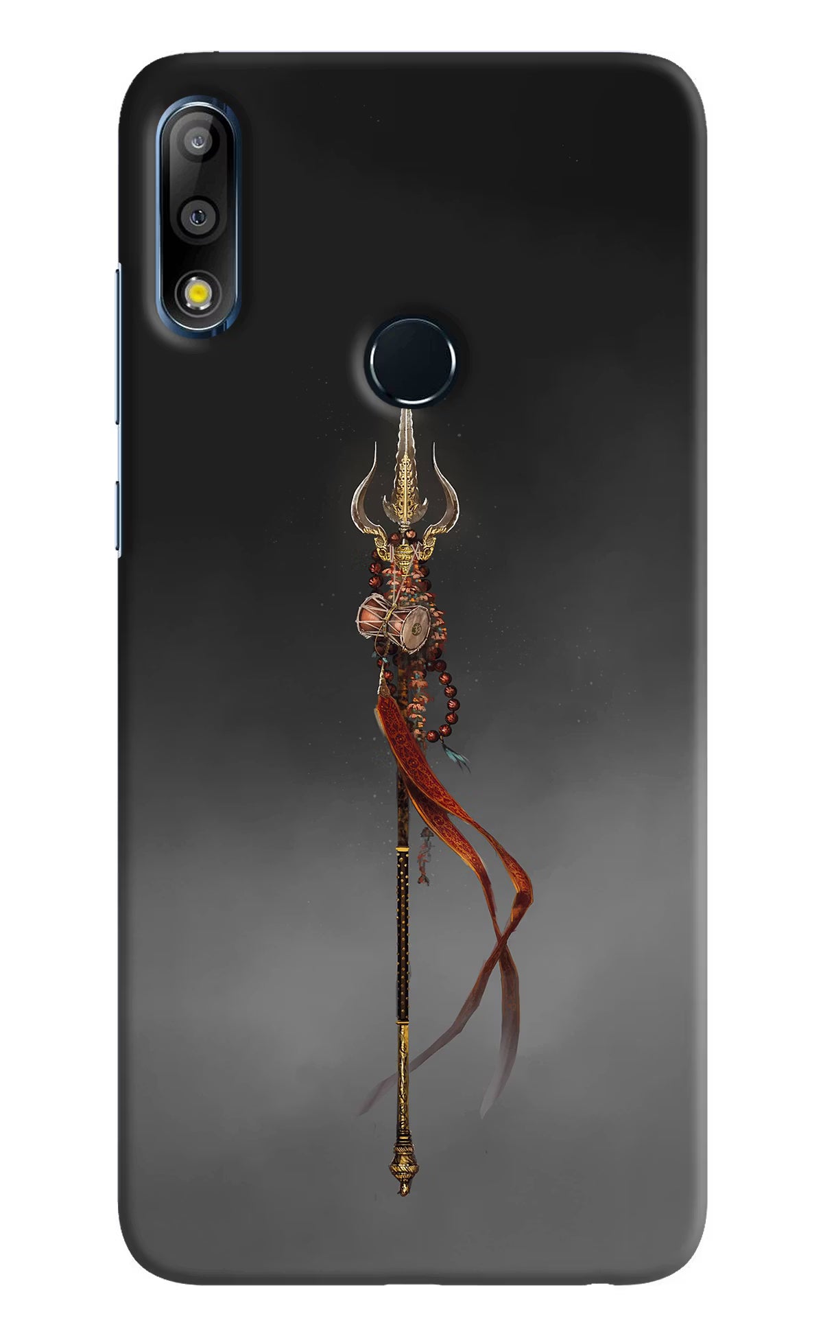 Shiv Trishul Asus Zenfone Max Pro M2 Back Cover - Shiv Trishul Asus Zenfone Max Pro M2 Hard Case Back Cover by Casekaro Shiv Trishul Asus Zenfone Max Pro M2 Hard Case Back Cover by Casekaro
